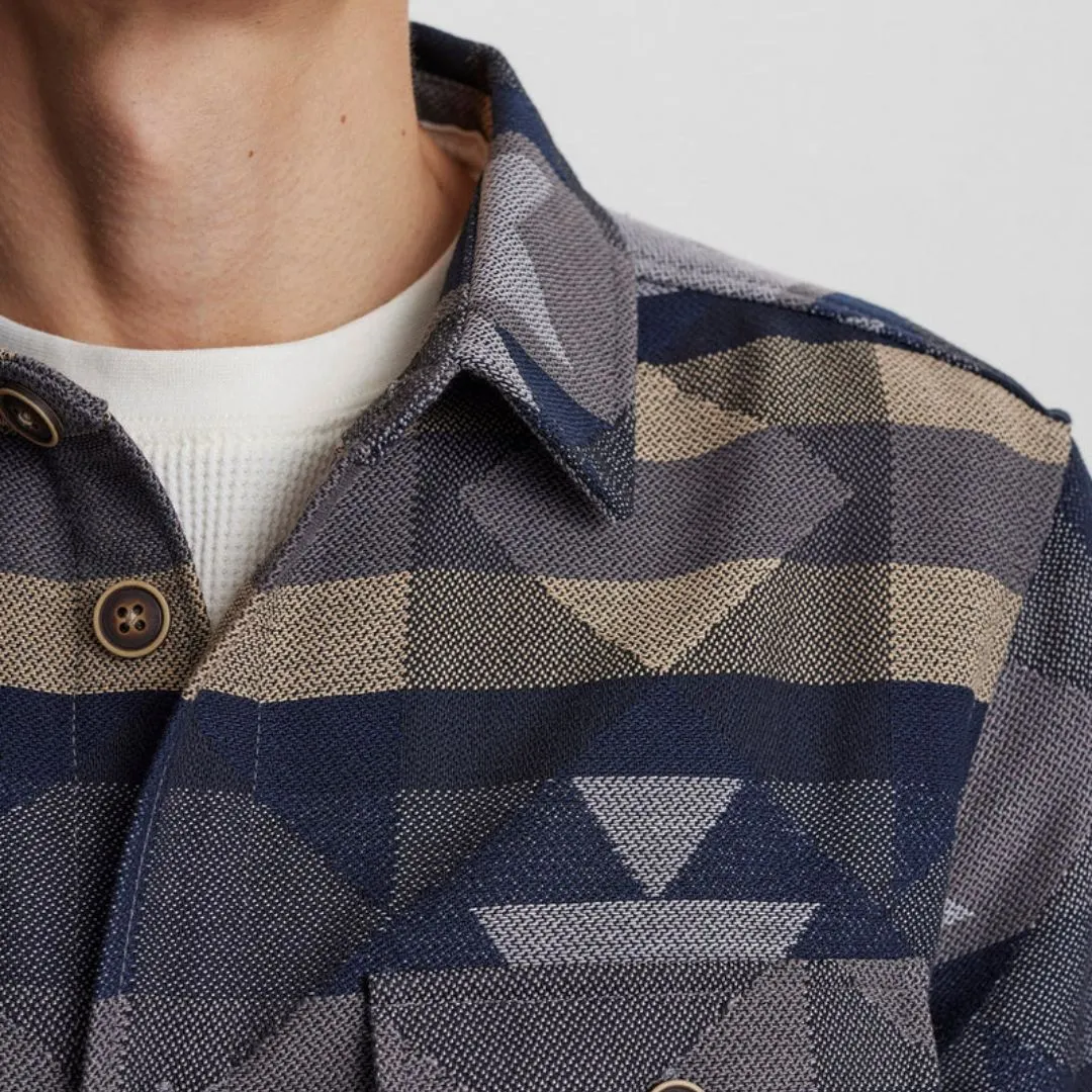 Akoscar Big Size Inka Overshirt (Sky Captain)