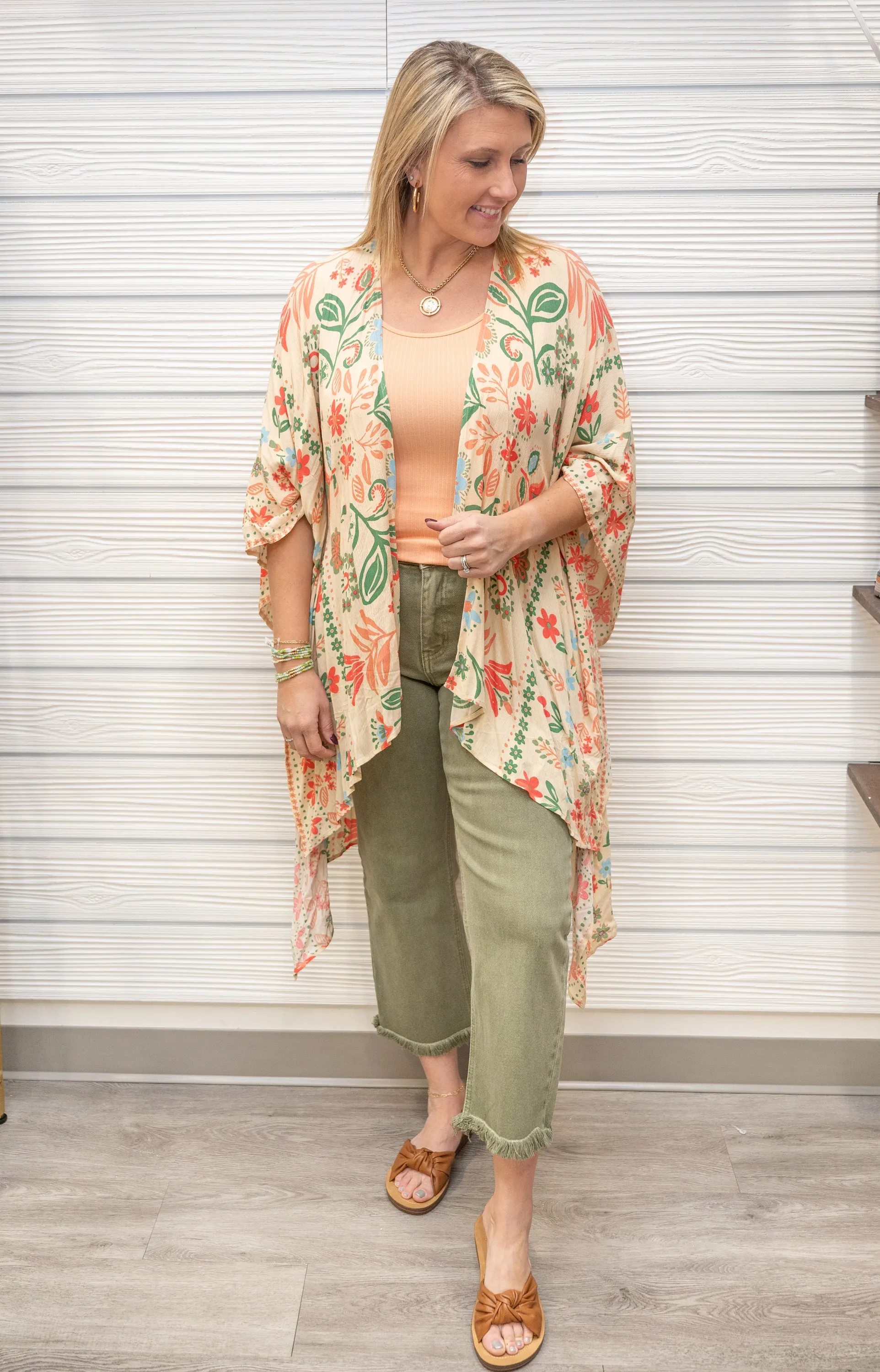 All I Need Flowy Kimono