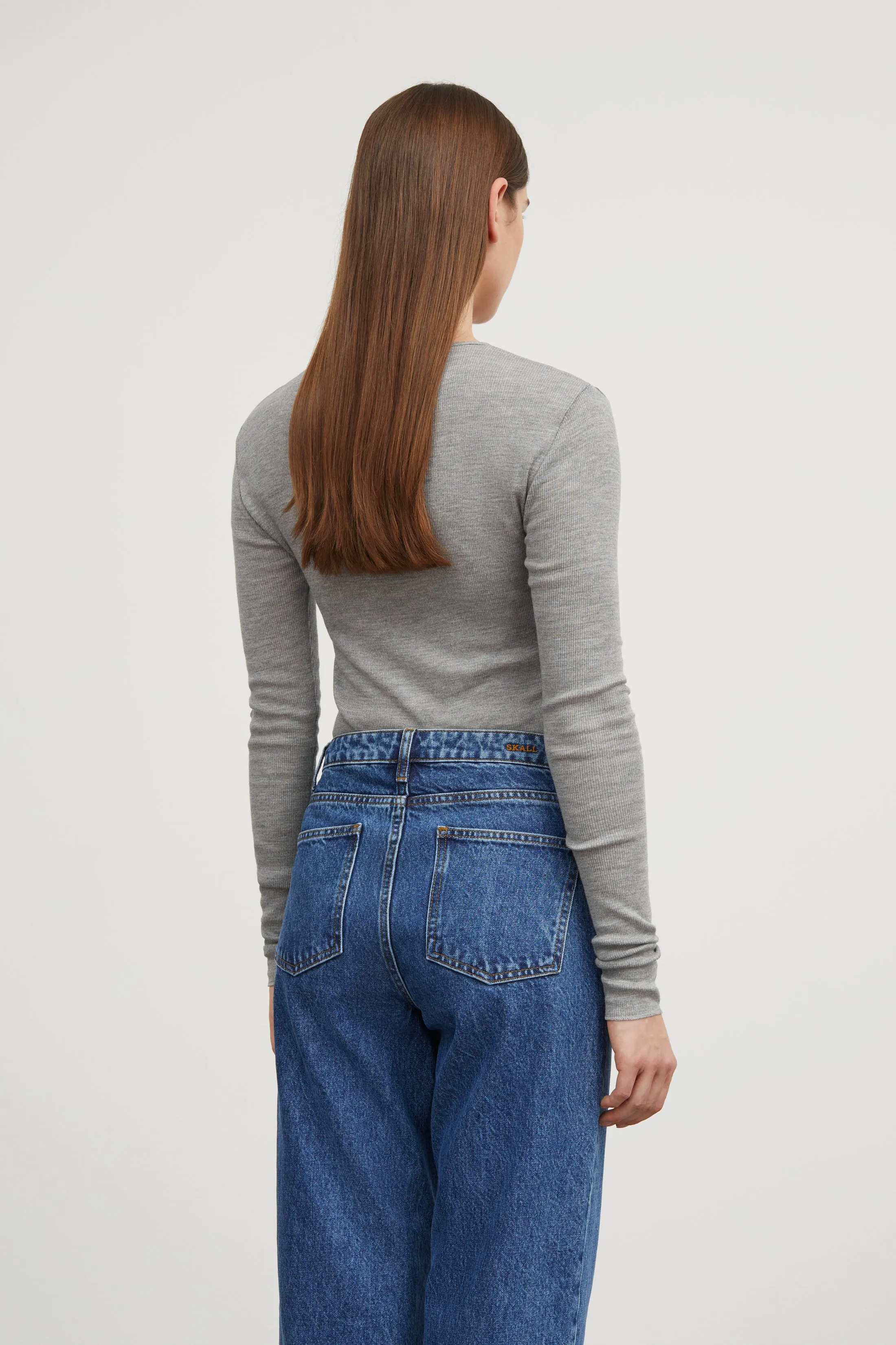 Amy Blouse - Grey melange