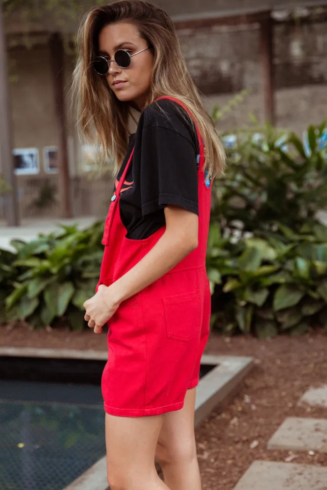 Aris Overalls Red