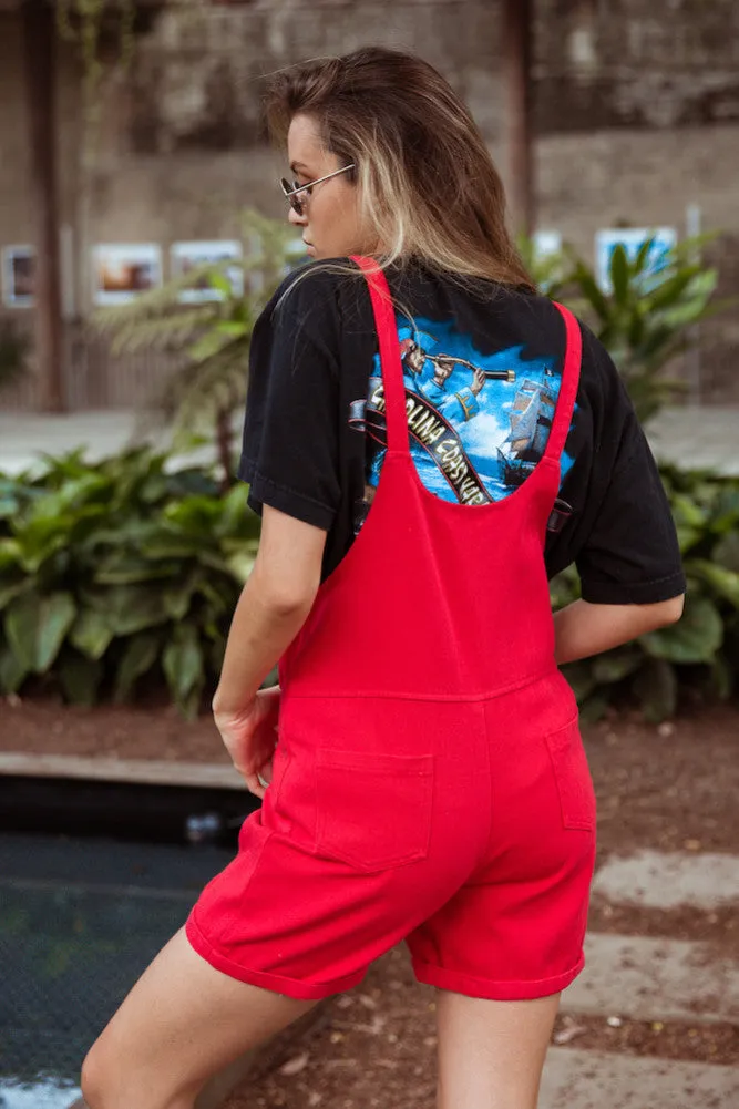 Aris Overalls Red