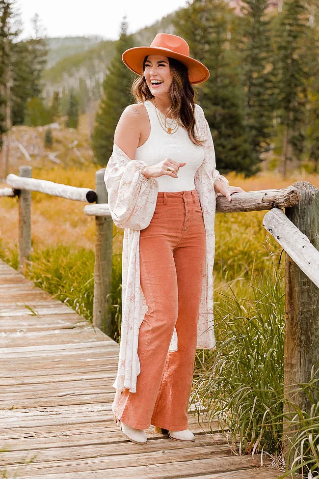 At My Peak Floral Kimono FINAL SALE