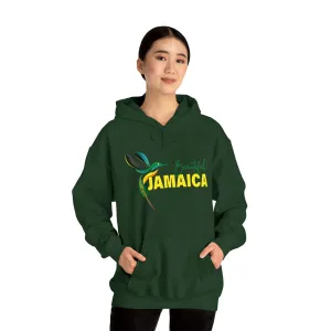 Beautiful Jamaica Hooded Sweatshirt | Big Women Unique Sweatshirt Hoodie | Unisex Slim fit Long Sleeve Hoodie