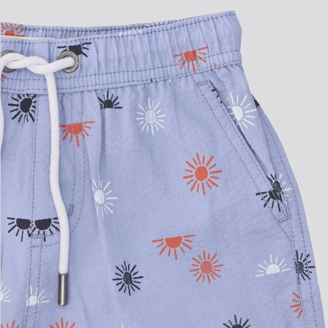 Boys Pool Shorts _ 153213 _ Blue