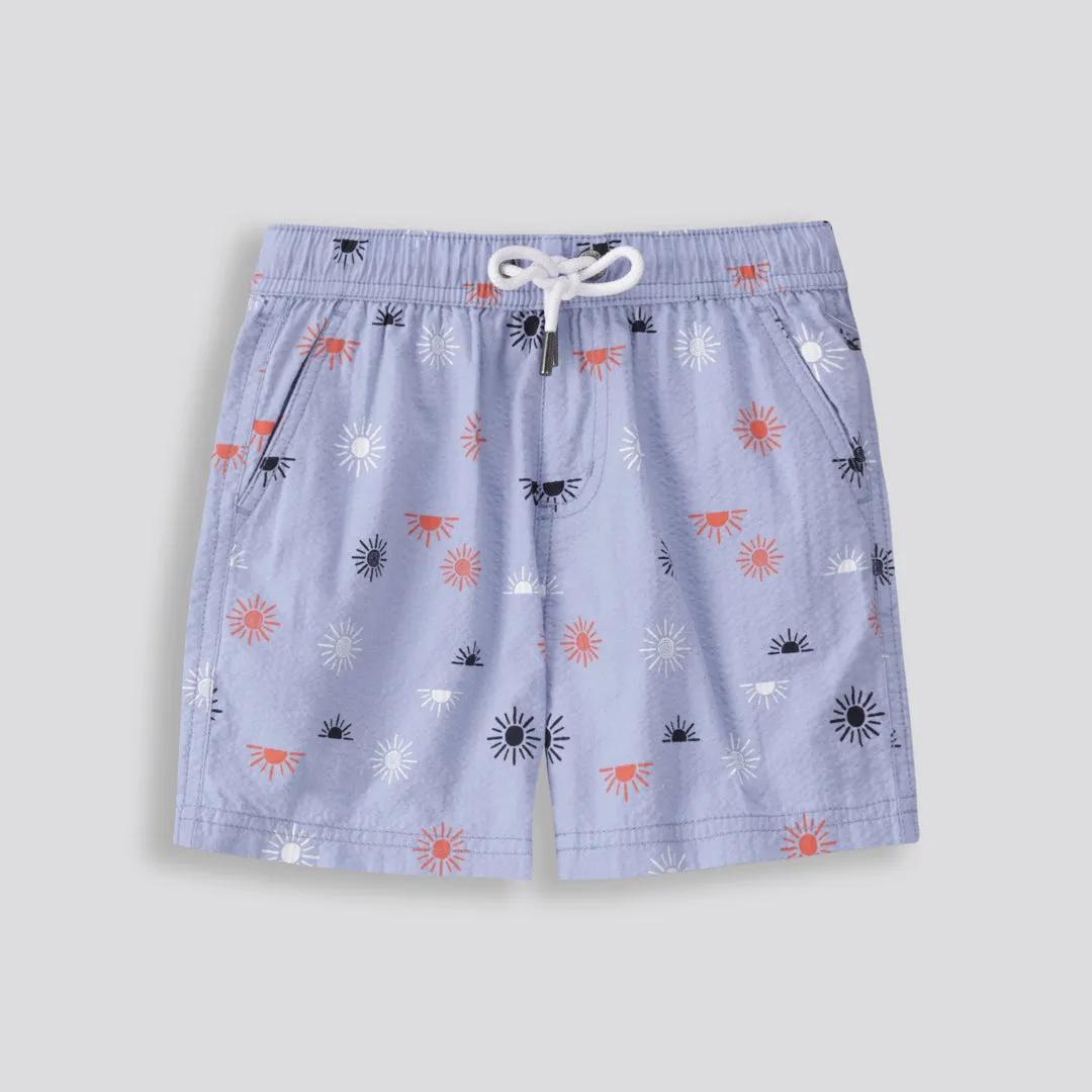 Boys Pool Shorts _ 153213 _ Blue