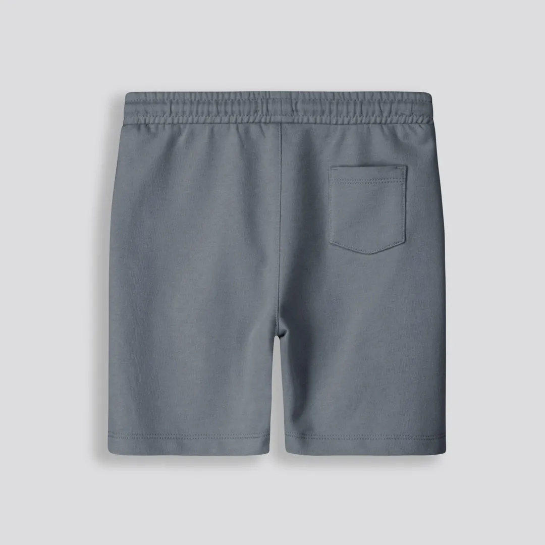 Boys Trackie Shorts _ 153342 _ Petrol