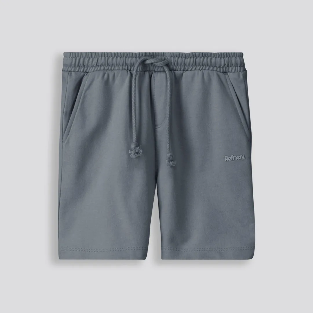 Boys Trackie Shorts _ 153342 _ Petrol