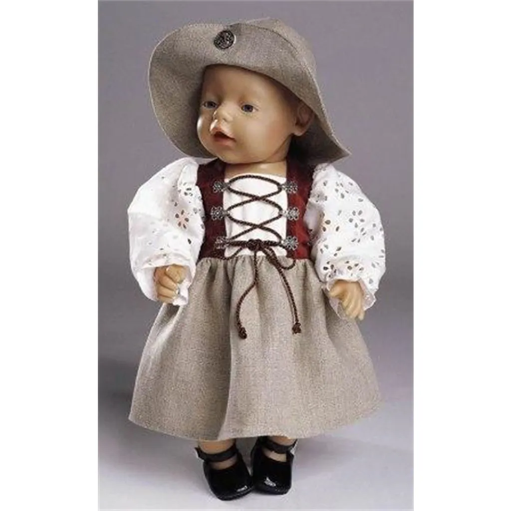 Burda B8308 Doll Clothes Sewing Pattern