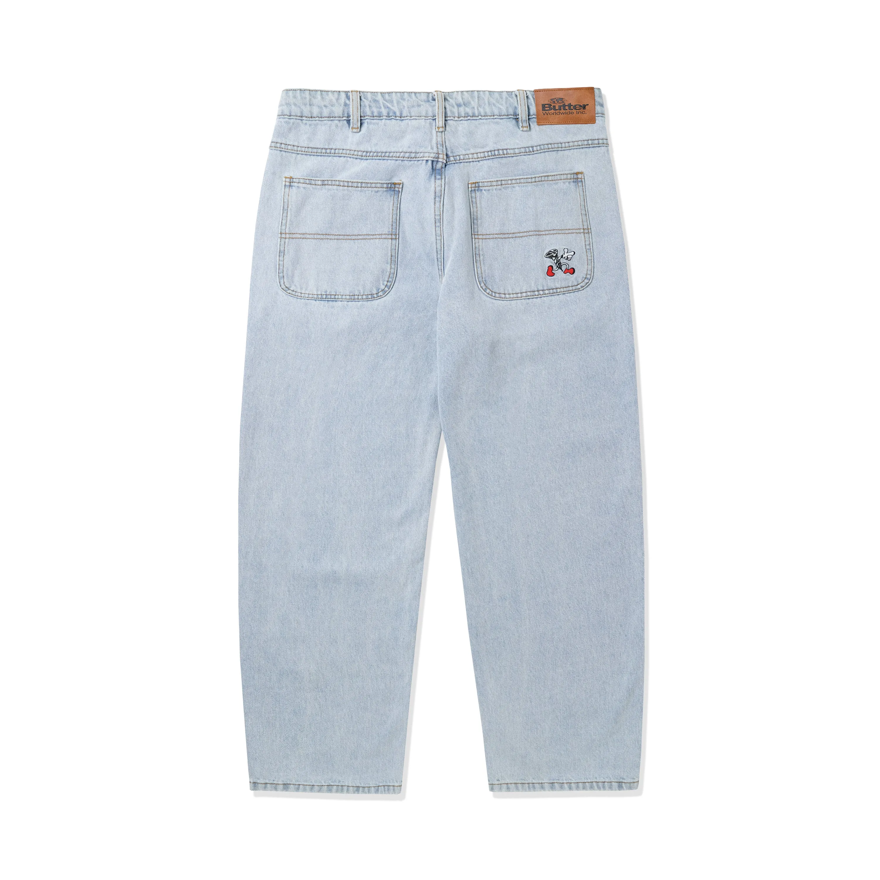 BUTTER GOODS SCREW DENIM PANT LIGHT BLUE