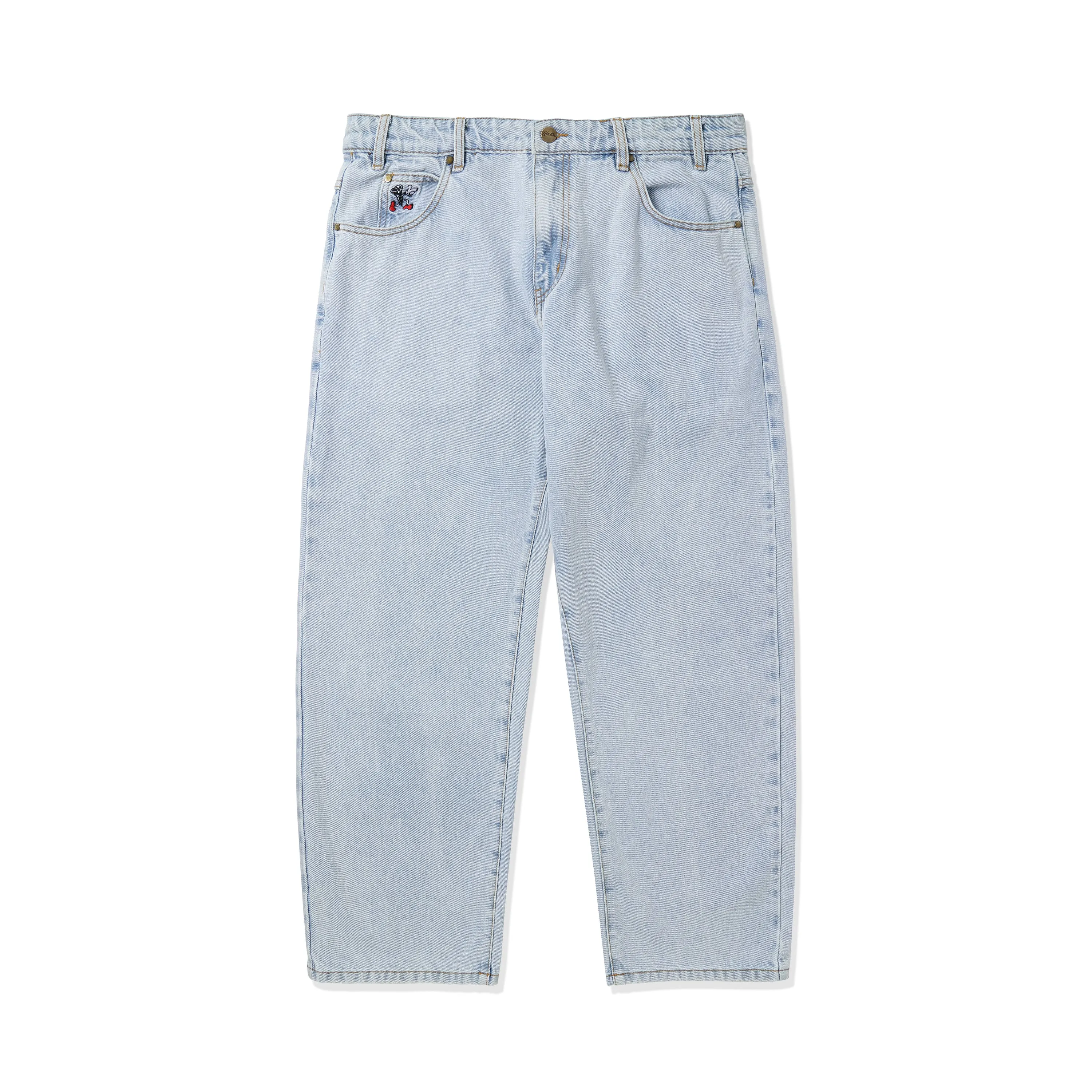 BUTTER GOODS SCREW DENIM PANT LIGHT BLUE
