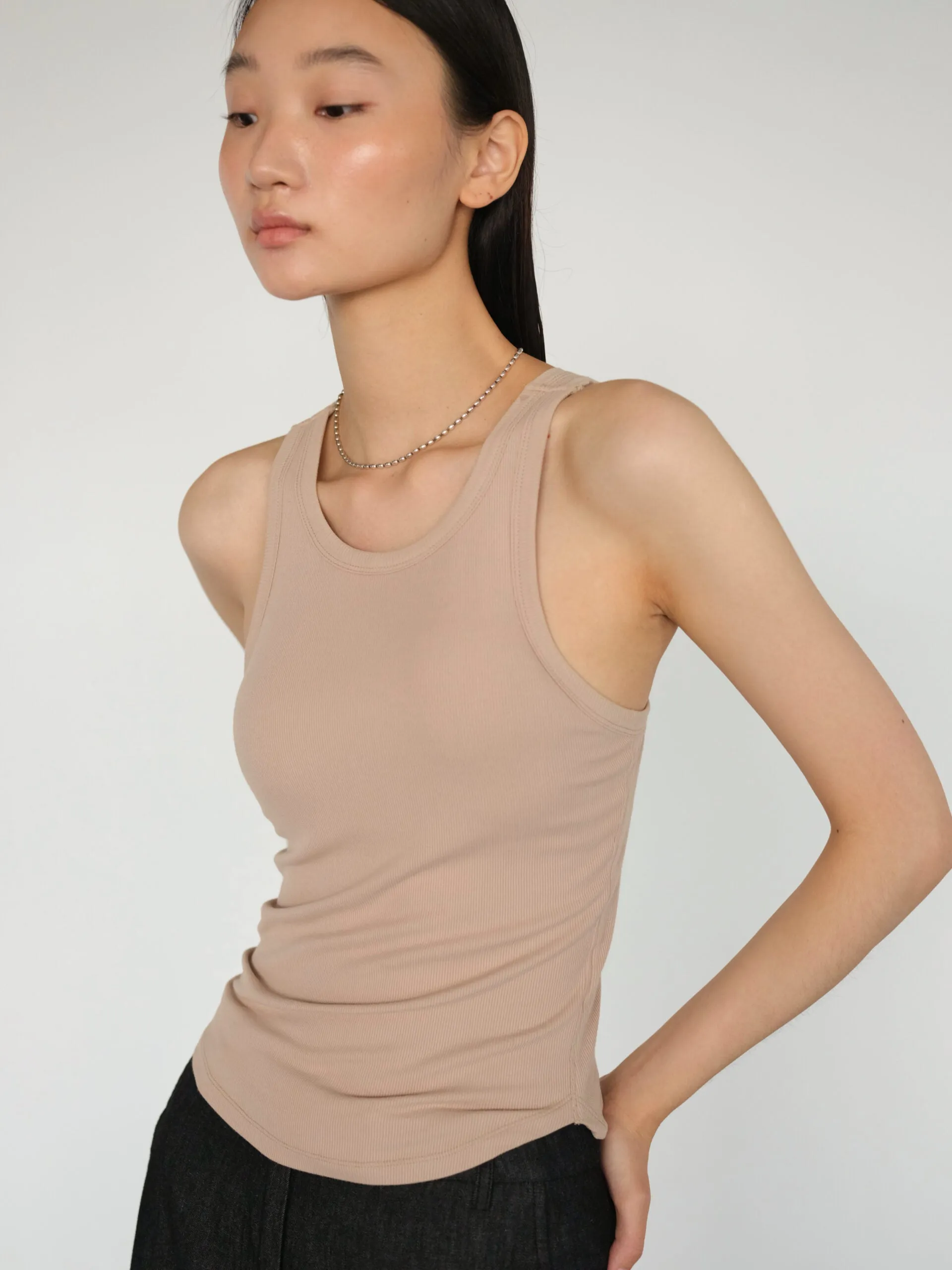 by DOE - Micro-rib Flattering Bra Tank
