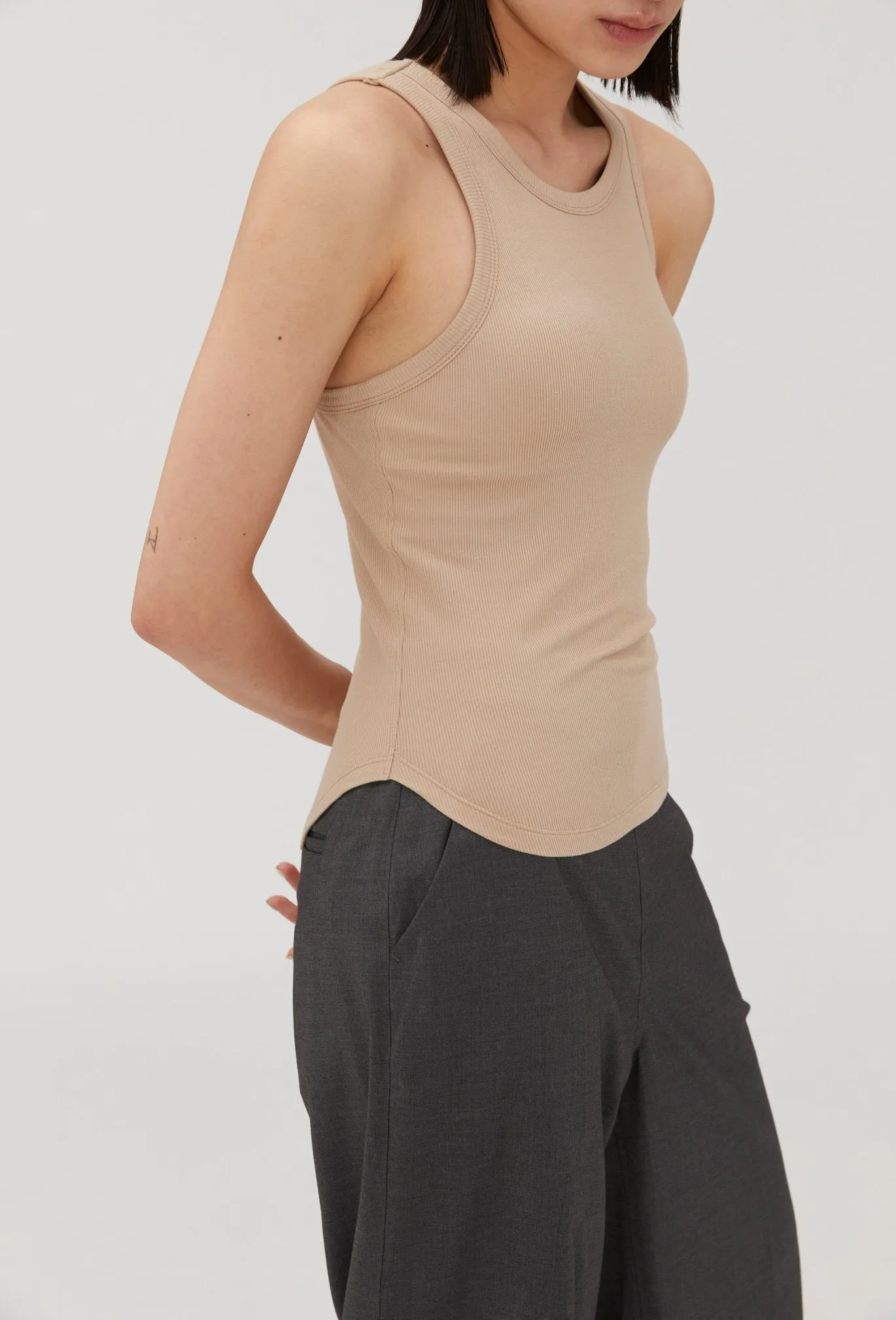 by DOE - Micro-rib Flattering Bra Tank