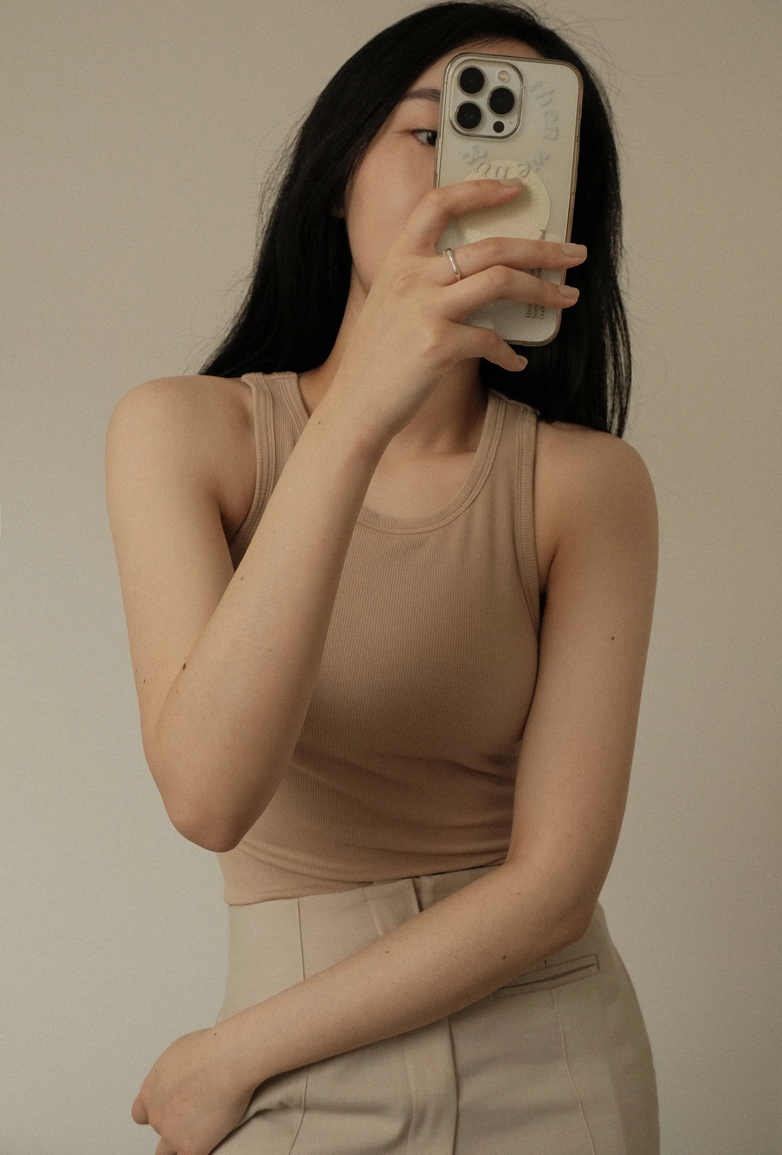 by DOE - Micro-rib Flattering Bra Tank