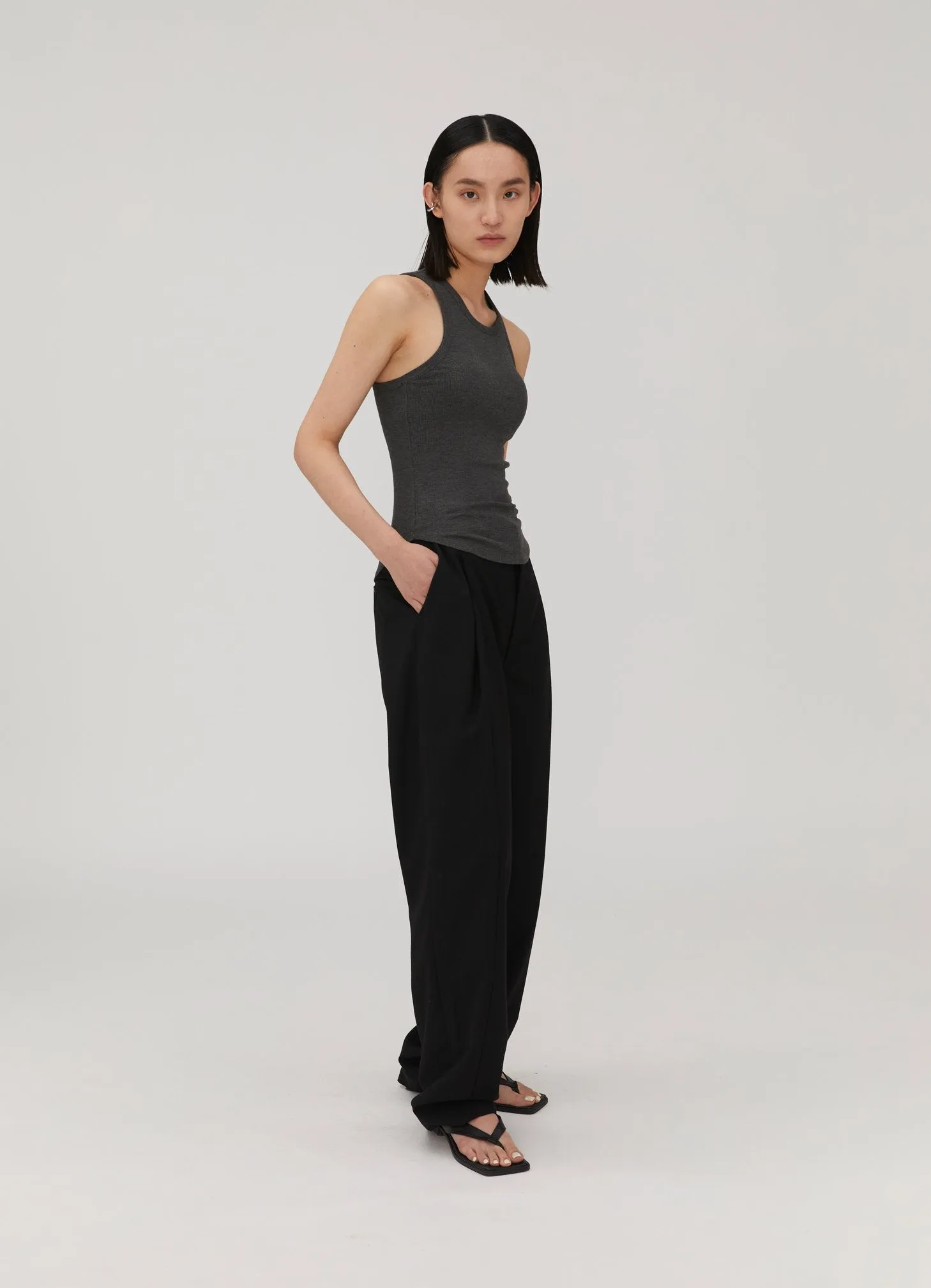 by DOE - Micro-rib Flattering Bra Tank