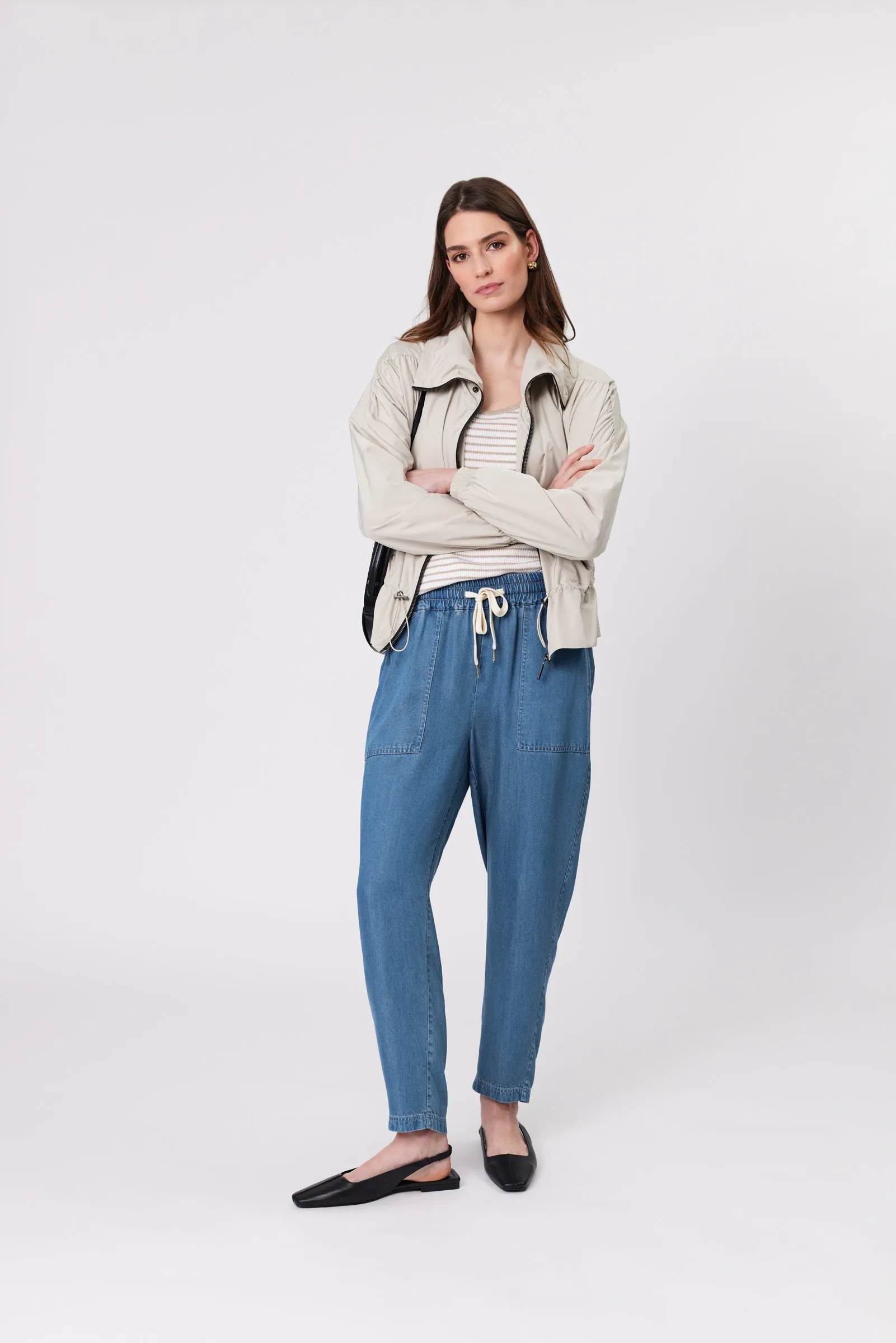 Chambray Pant - Light Wash
