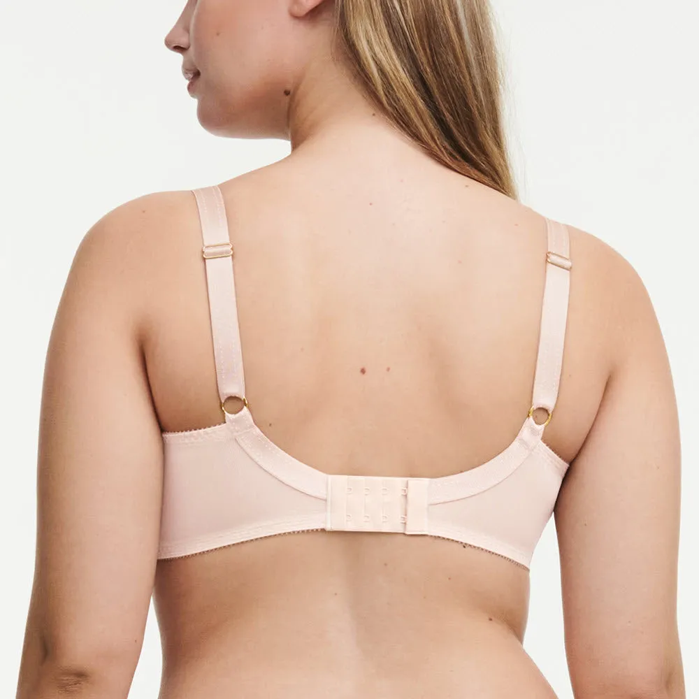 Chantelle Rive Gauche Rose Petal Nude Lace Bra 3281