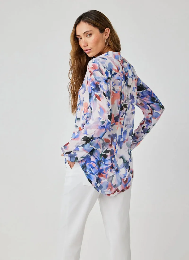 Clean Front Hipster Blouse