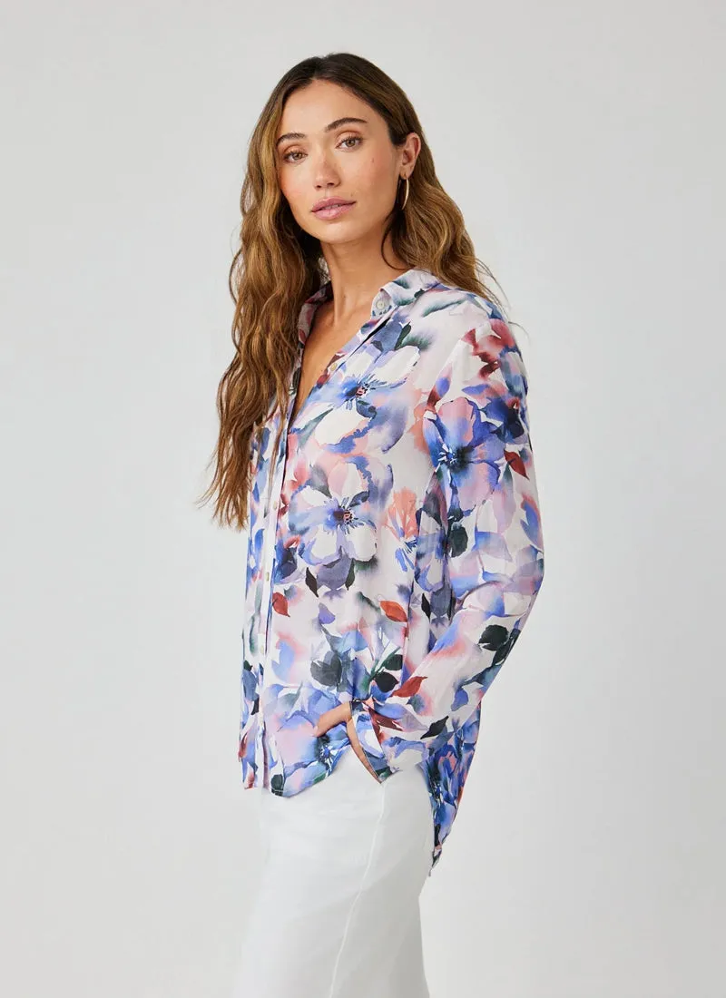 Clean Front Hipster Blouse
