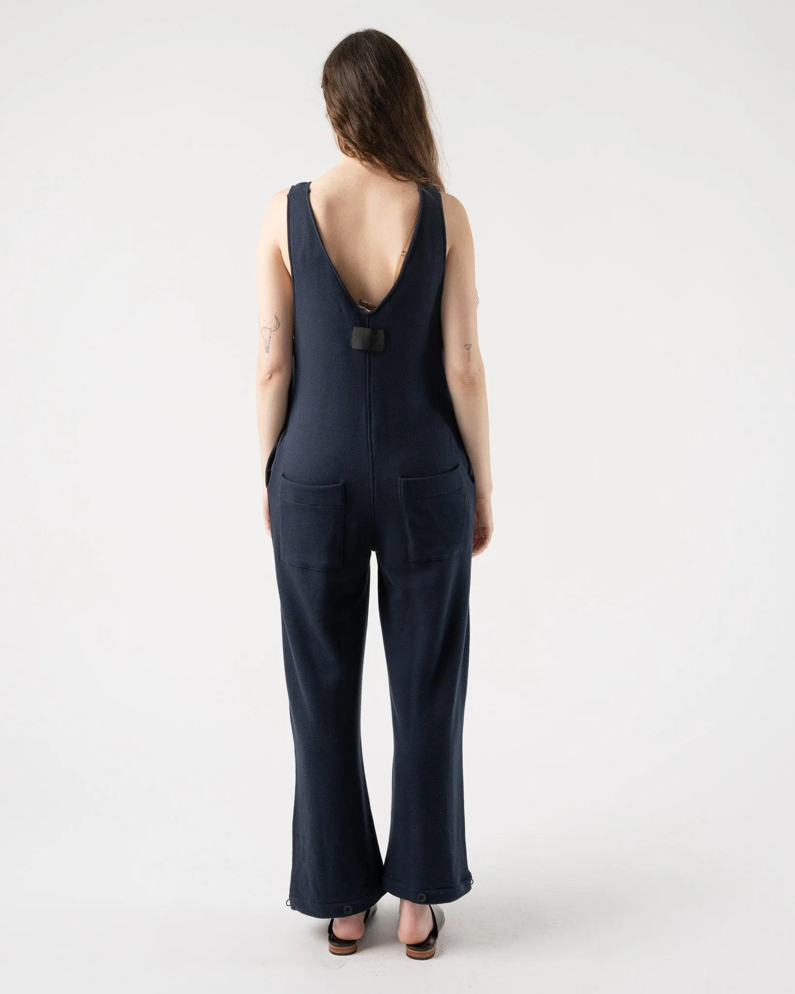 Cog The Big Smoke Gretel Overalls in Navy