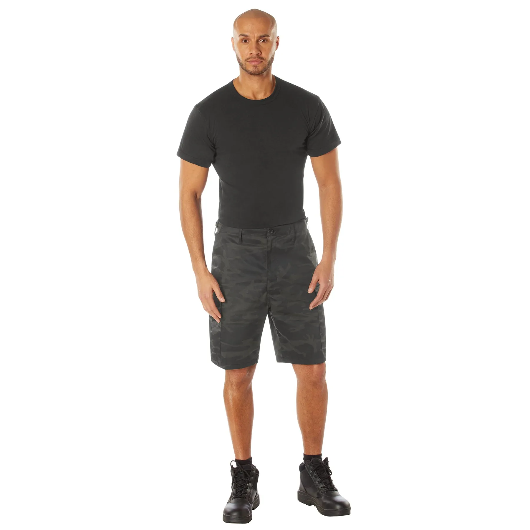Colored Camo BDU Shorts
