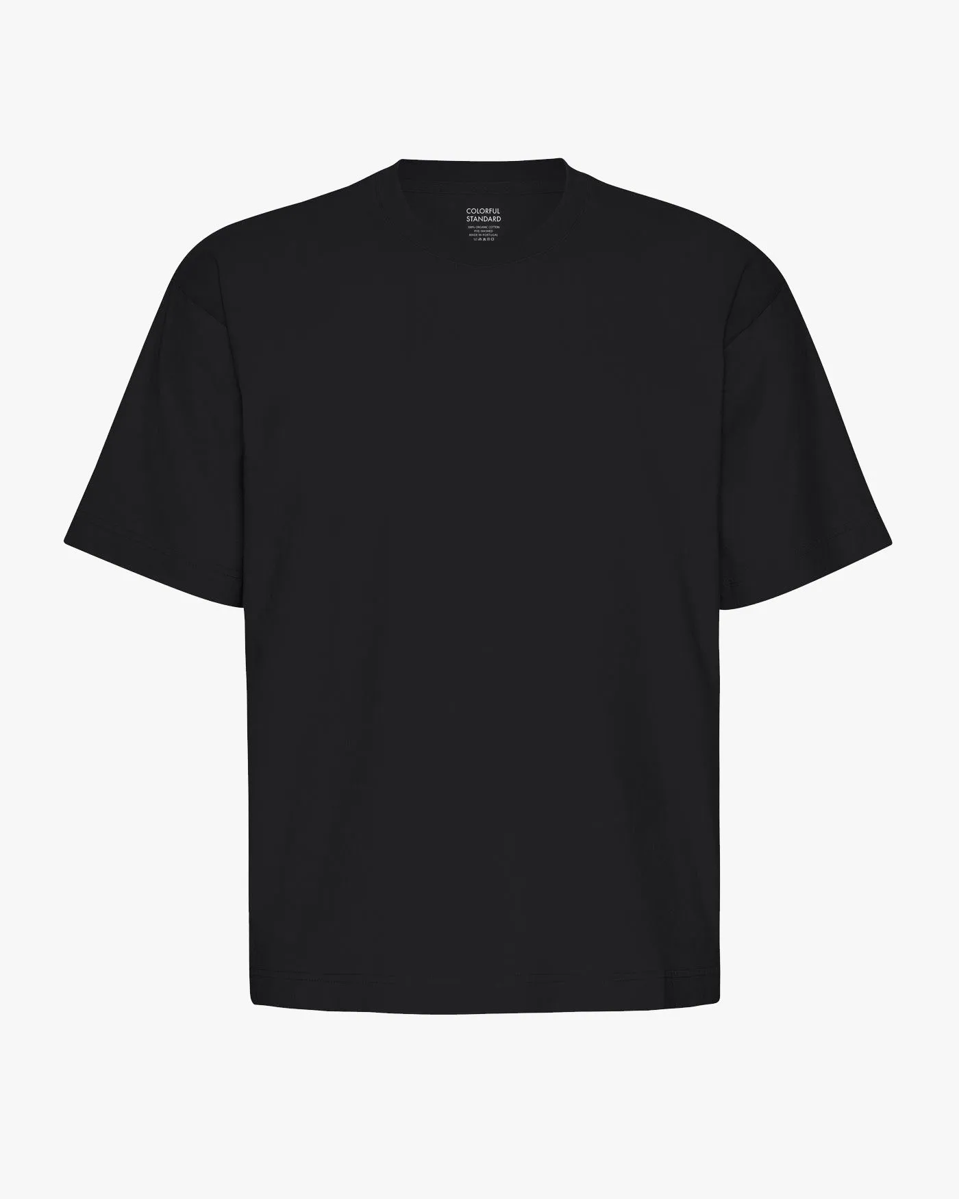Colorful Standard Oversized Organic Tee - Deep Black