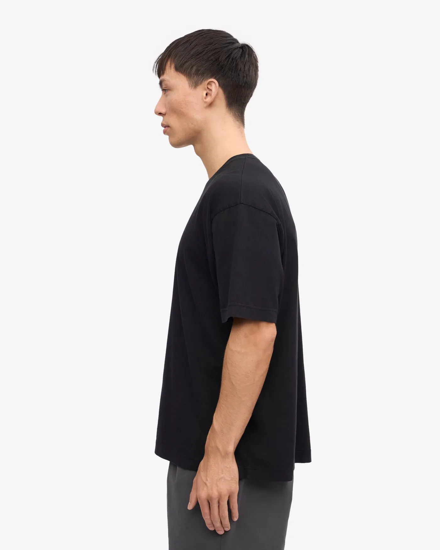 Colorful Standard Oversized Organic Tee - Deep Black