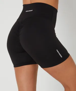 Core Scrunch Shorts Black by OneMoreRep
