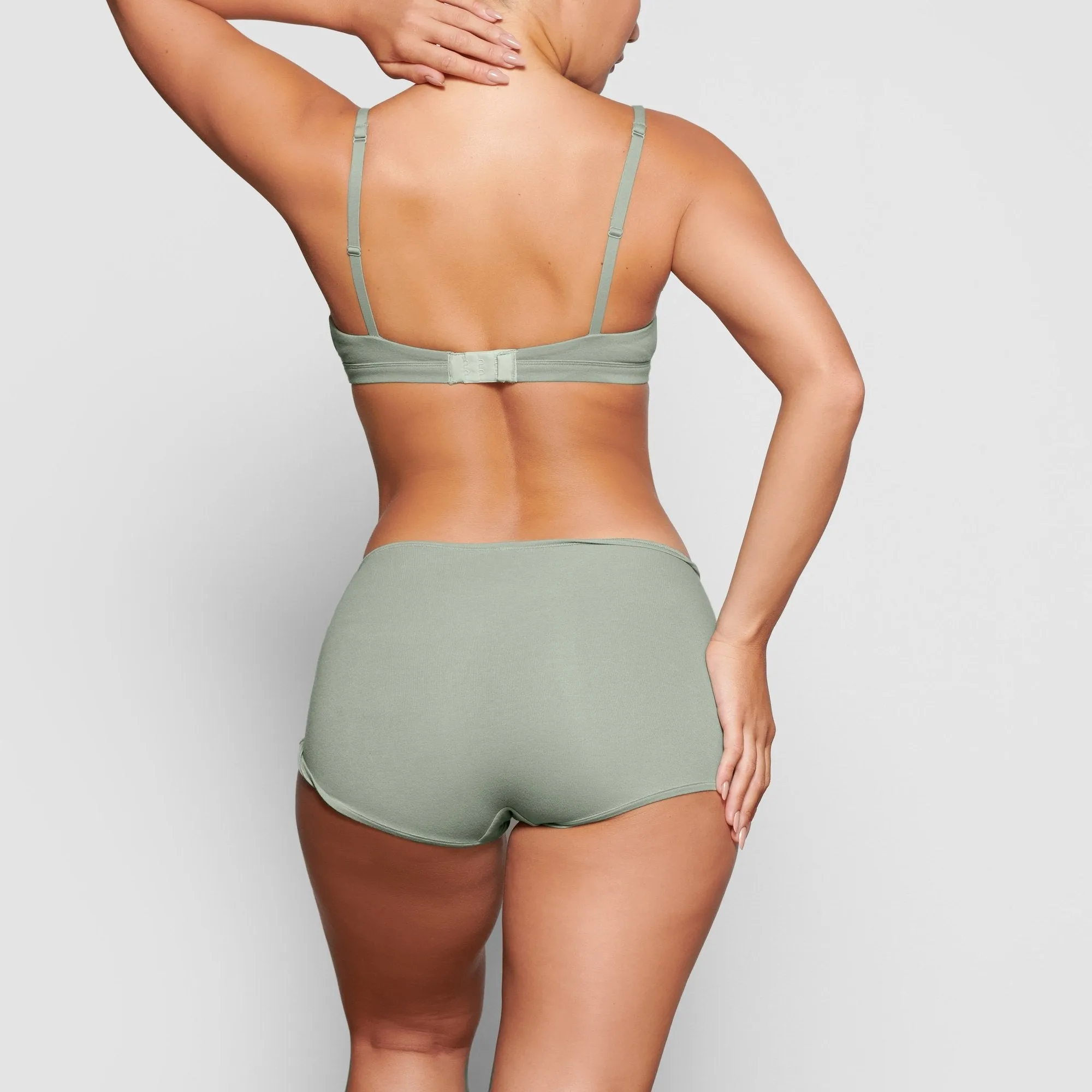 COTTON JERSEY BOY SHORT | MINERAL