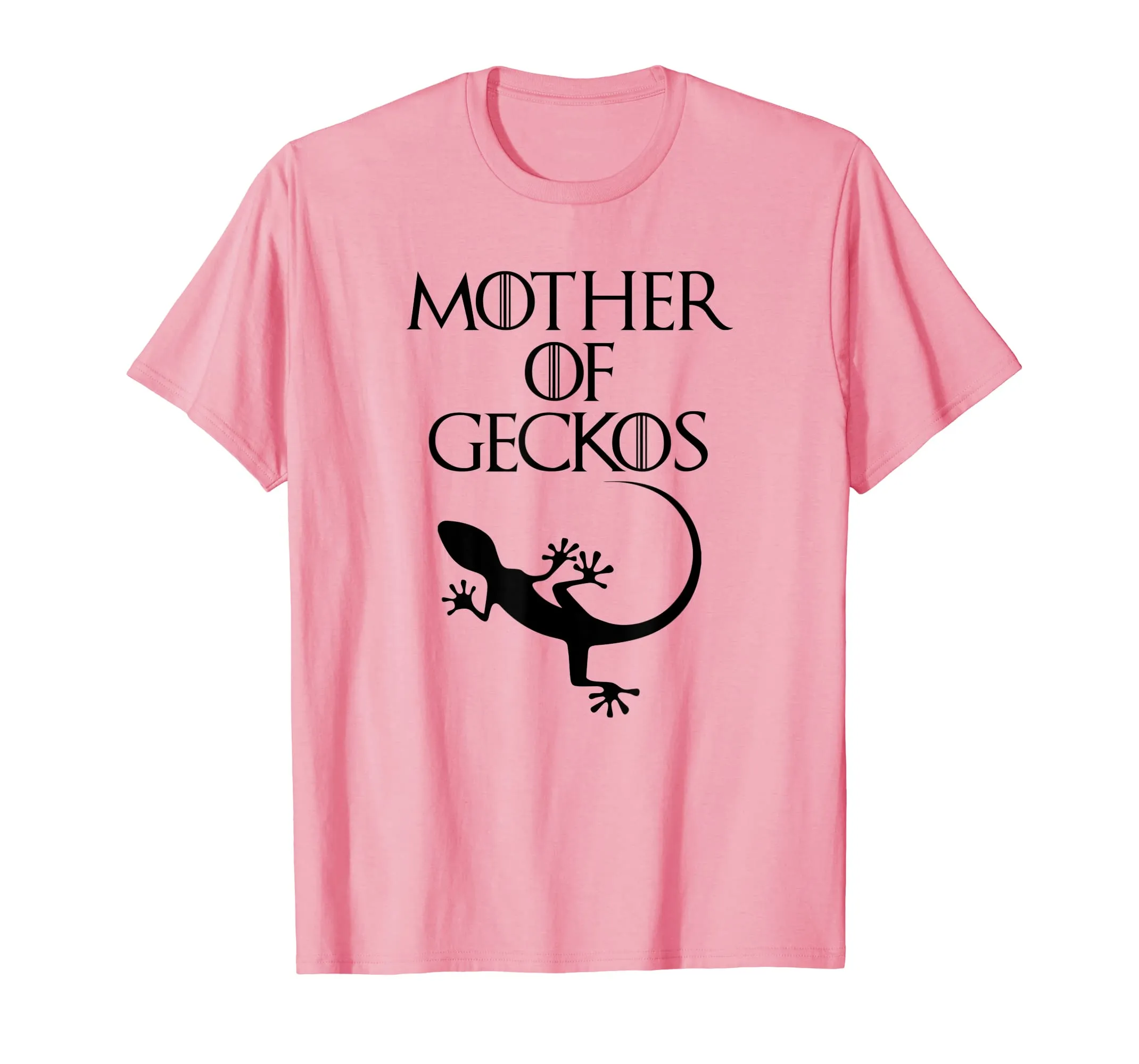 Cute &amp; Unique Black Mother of Gecko T-shirt E010423