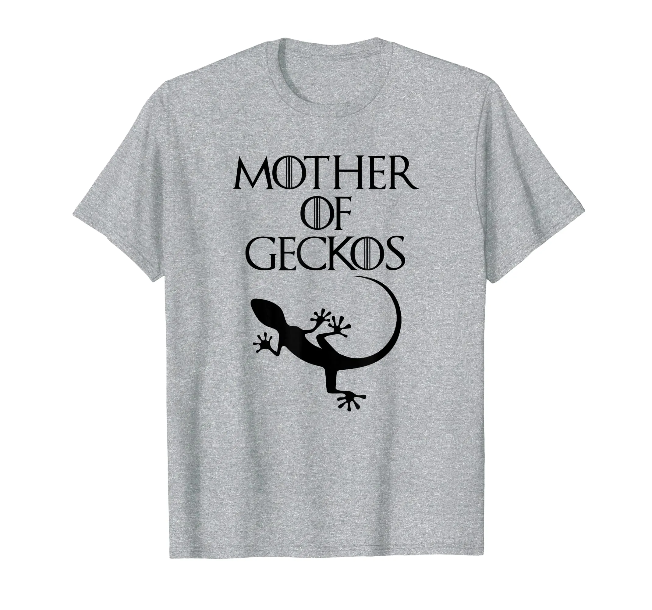 Cute &amp; Unique Black Mother of Gecko T-shirt E010423