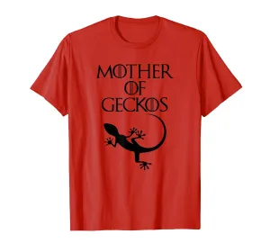 Cute &amp; Unique Black Mother of Gecko T-shirt E010423