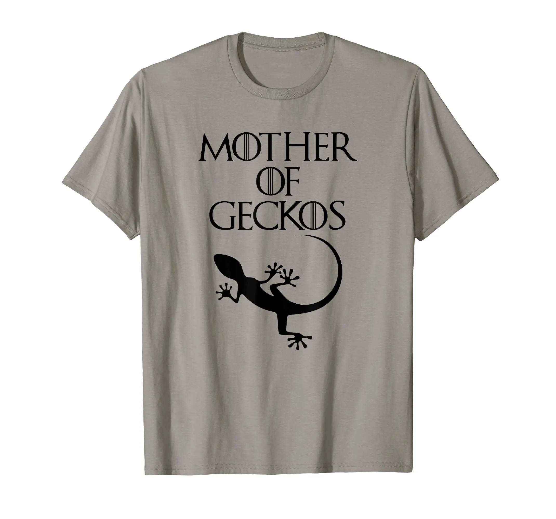 Cute &amp; Unique Black Mother of Gecko T-shirt E010423