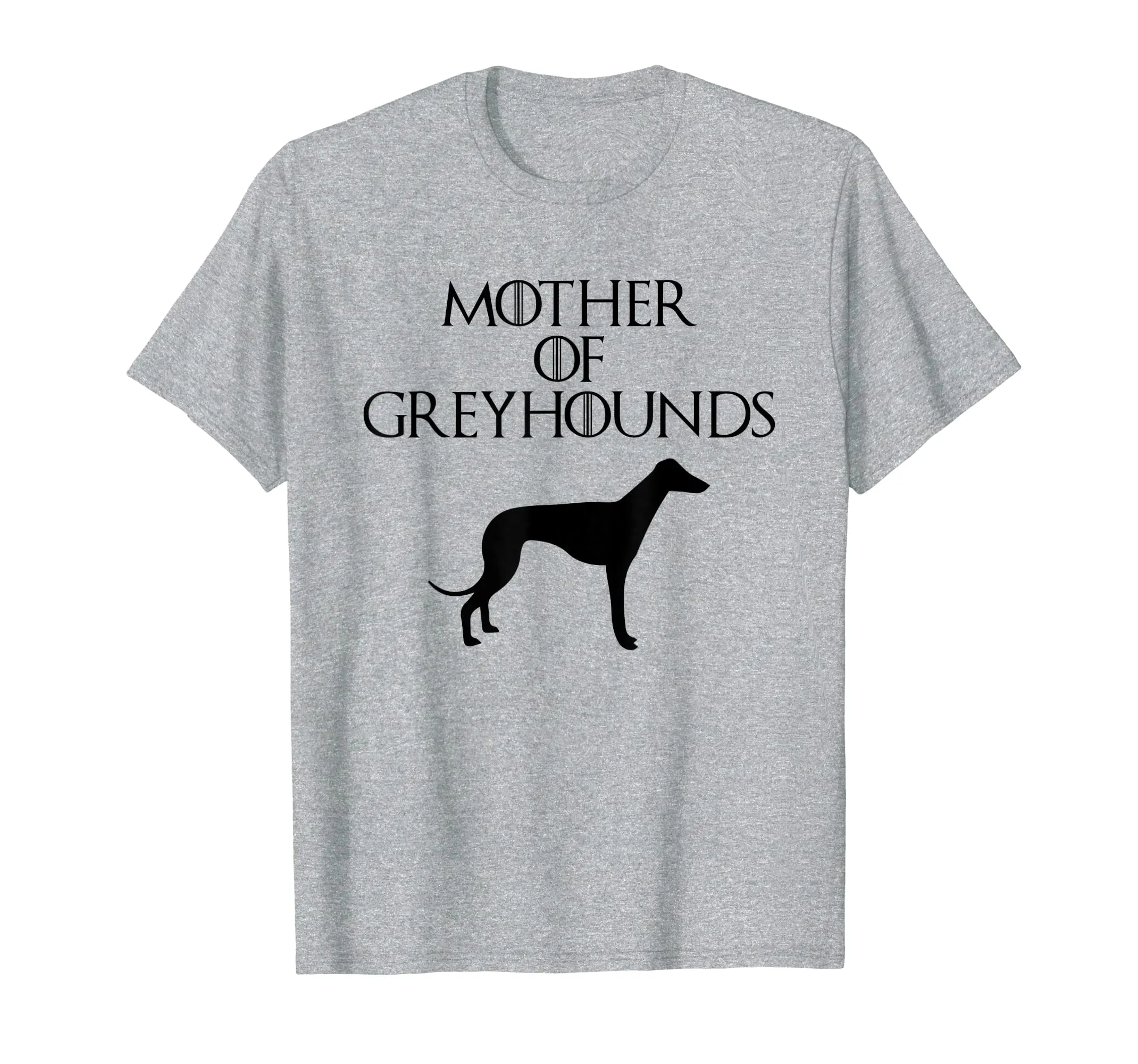 Cute &amp; Unique Black Mother of Greyhounds T-shirt E010660