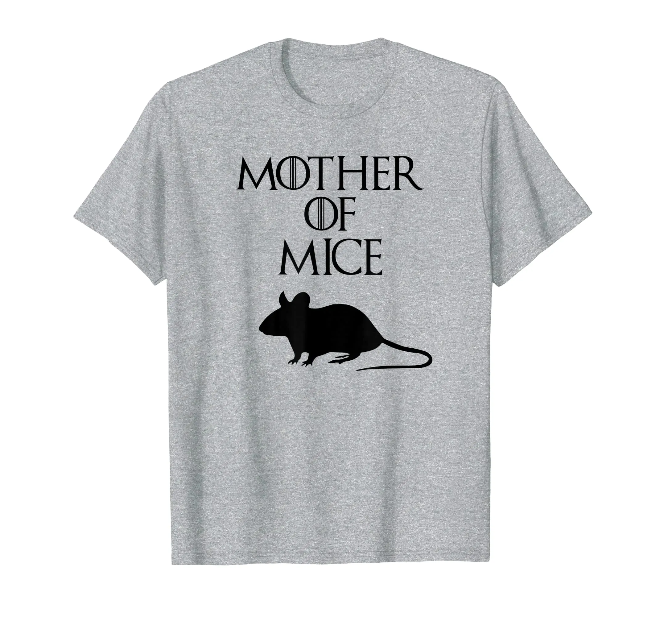 Cute &amp; Unique Black Mother of Mouse T-shirt E010408