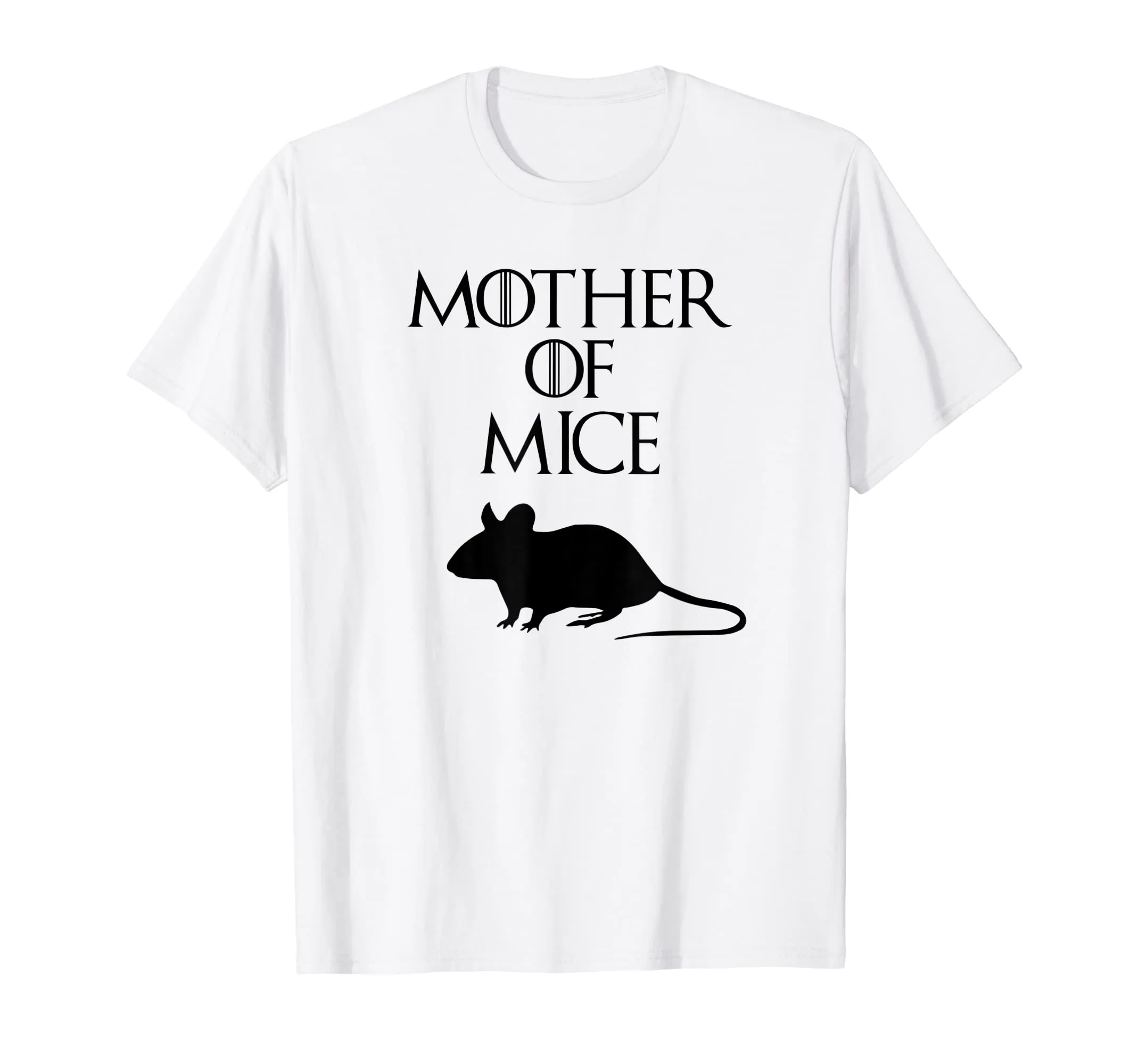 Cute &amp; Unique Black Mother of Mouse T-shirt E010408
