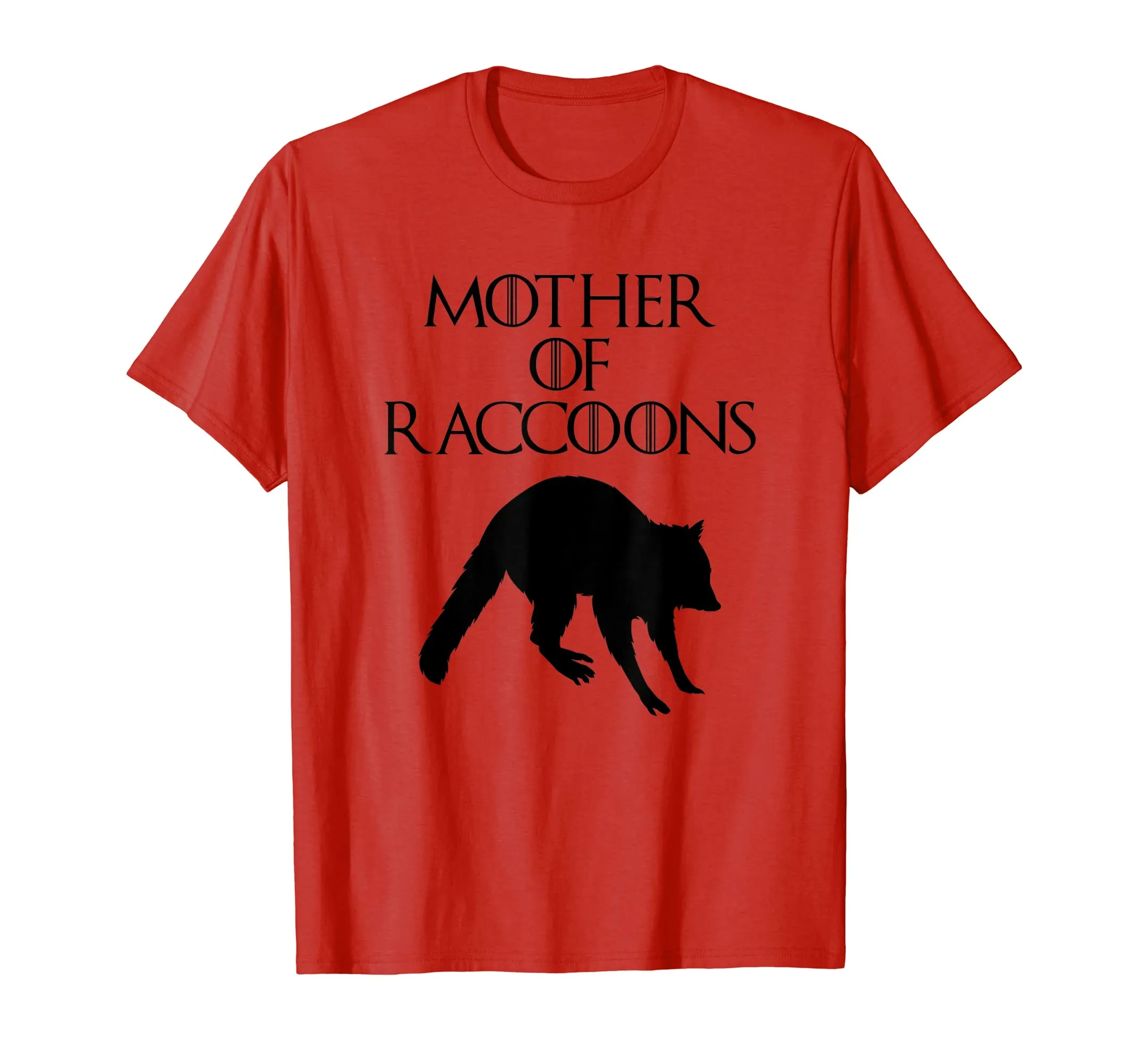 Cute &amp; Unique Black Mother of Raccoons T-shirt E010496