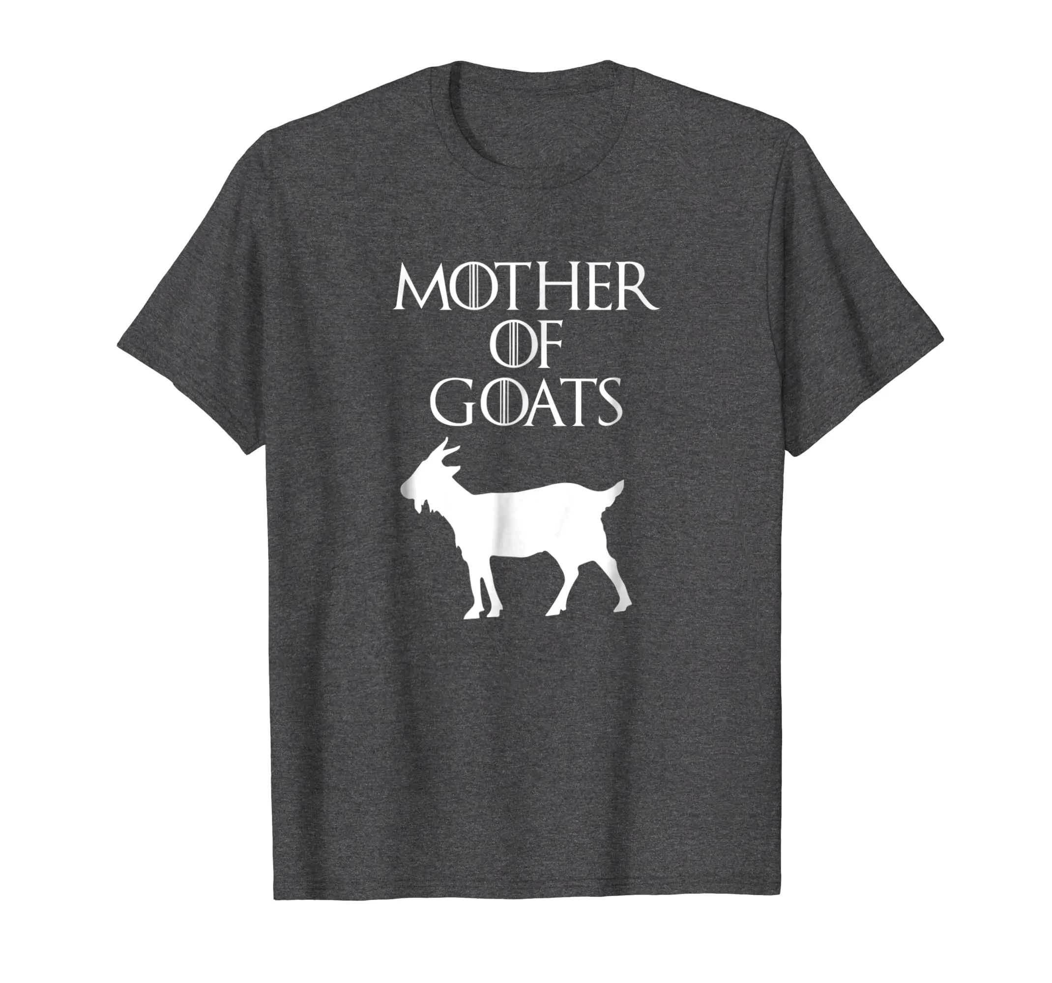 Cute &amp; Unique White Mother of Goats T-shirt E010427