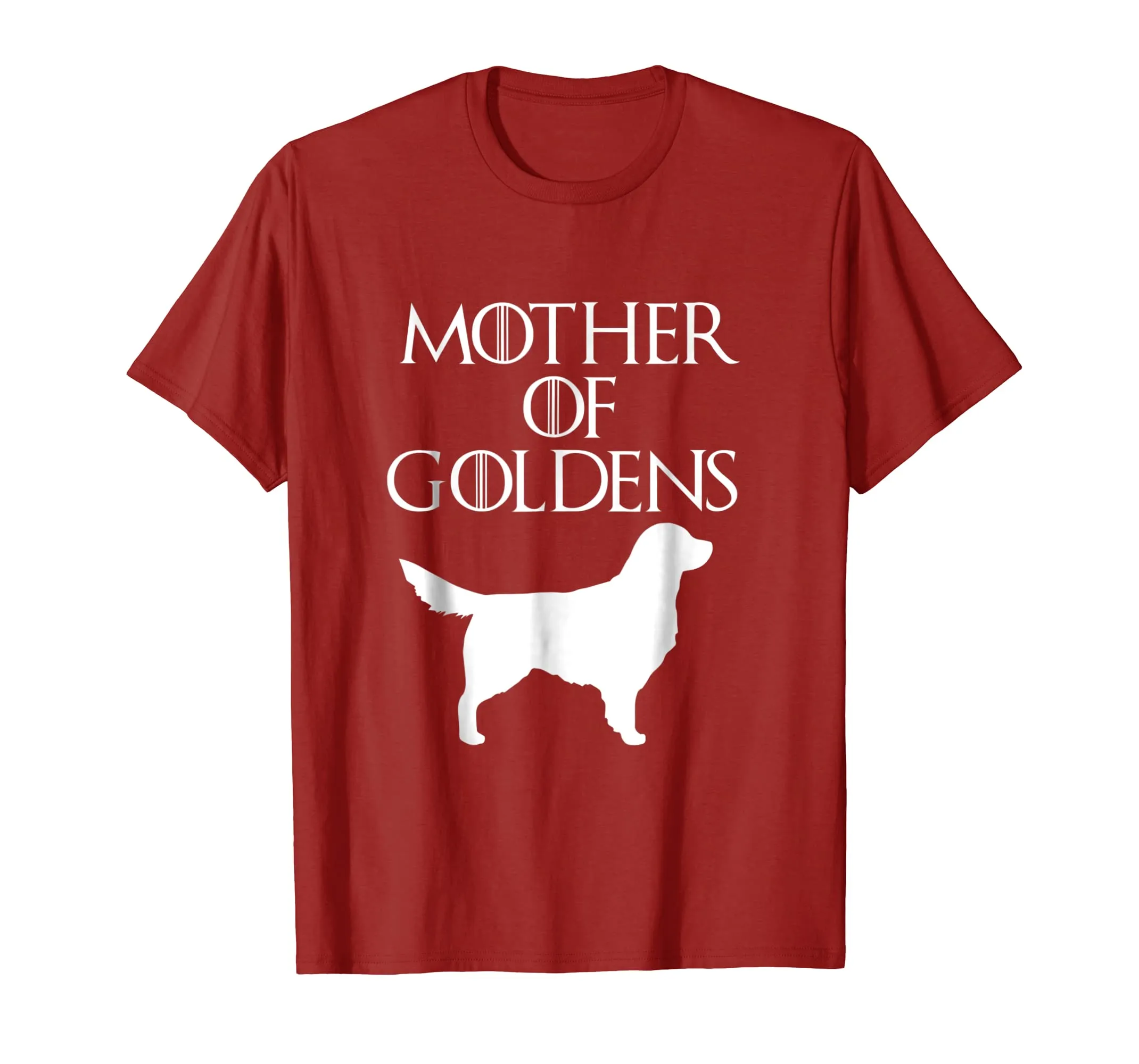 Cute &amp; Unique White Mother of Goldens T-shirt E010654