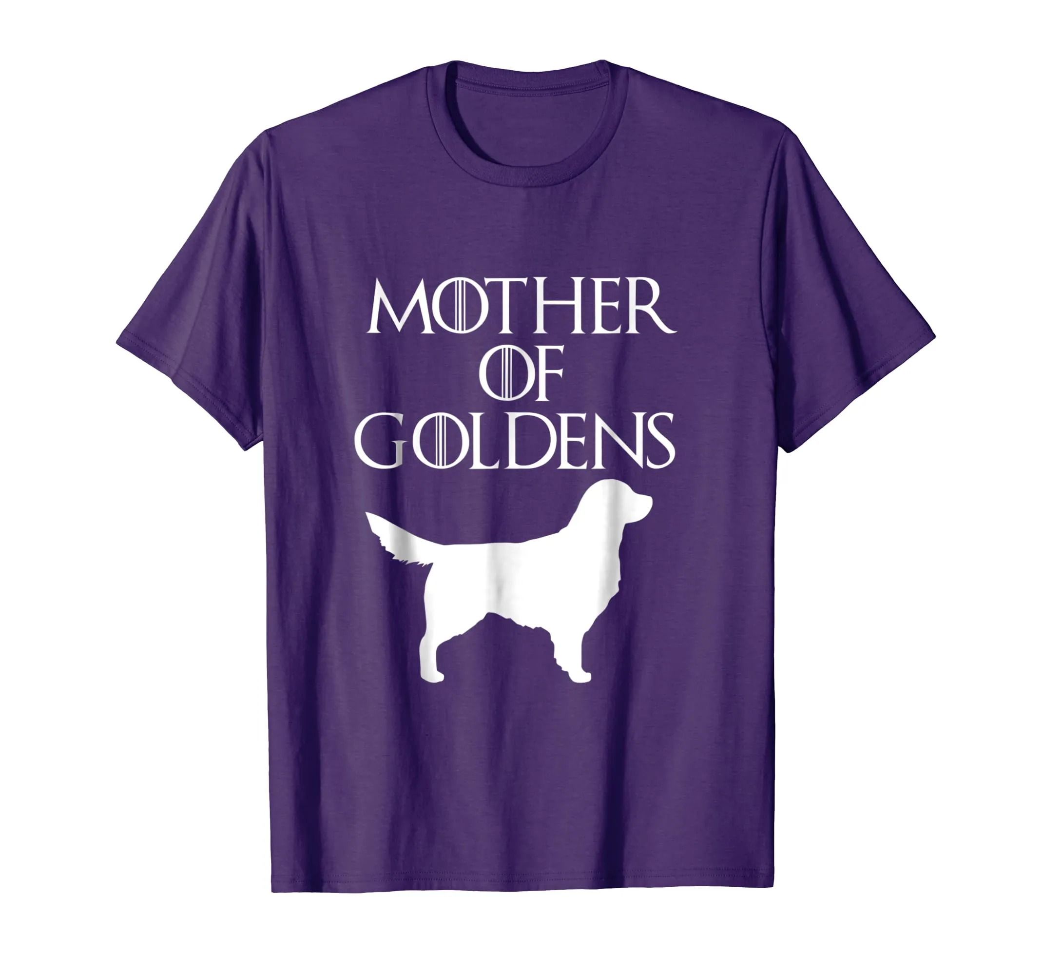 Cute &amp; Unique White Mother of Goldens T-shirt E010654