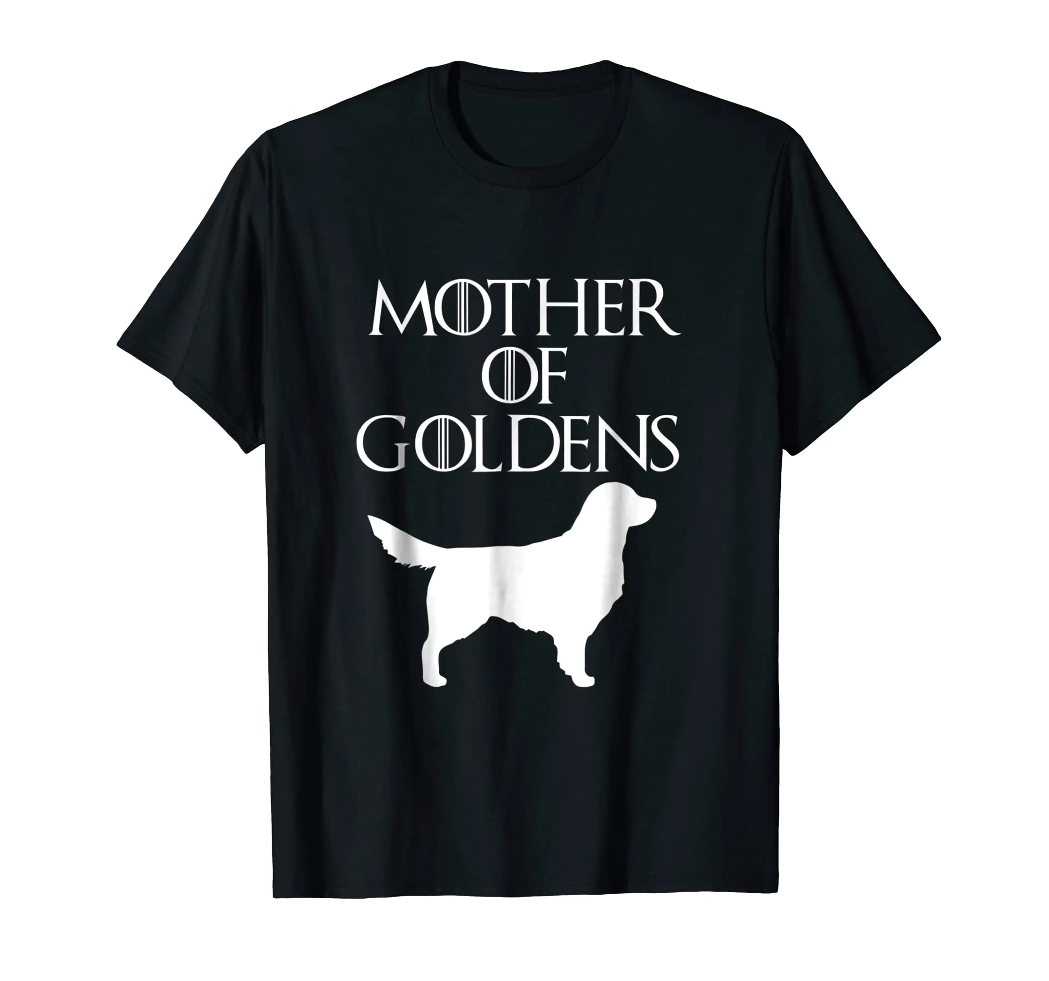 Cute &amp; Unique White Mother of Goldens T-shirt E010654