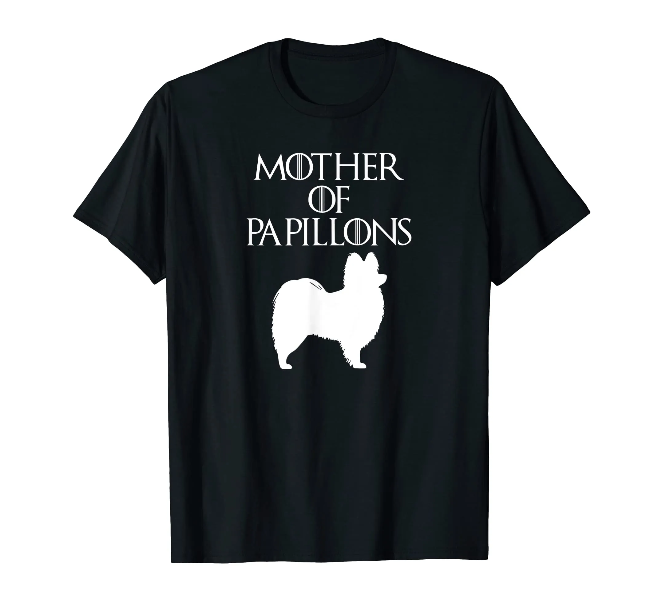 Cute &amp; Unique White Mother of Papillons T-shirt E010714