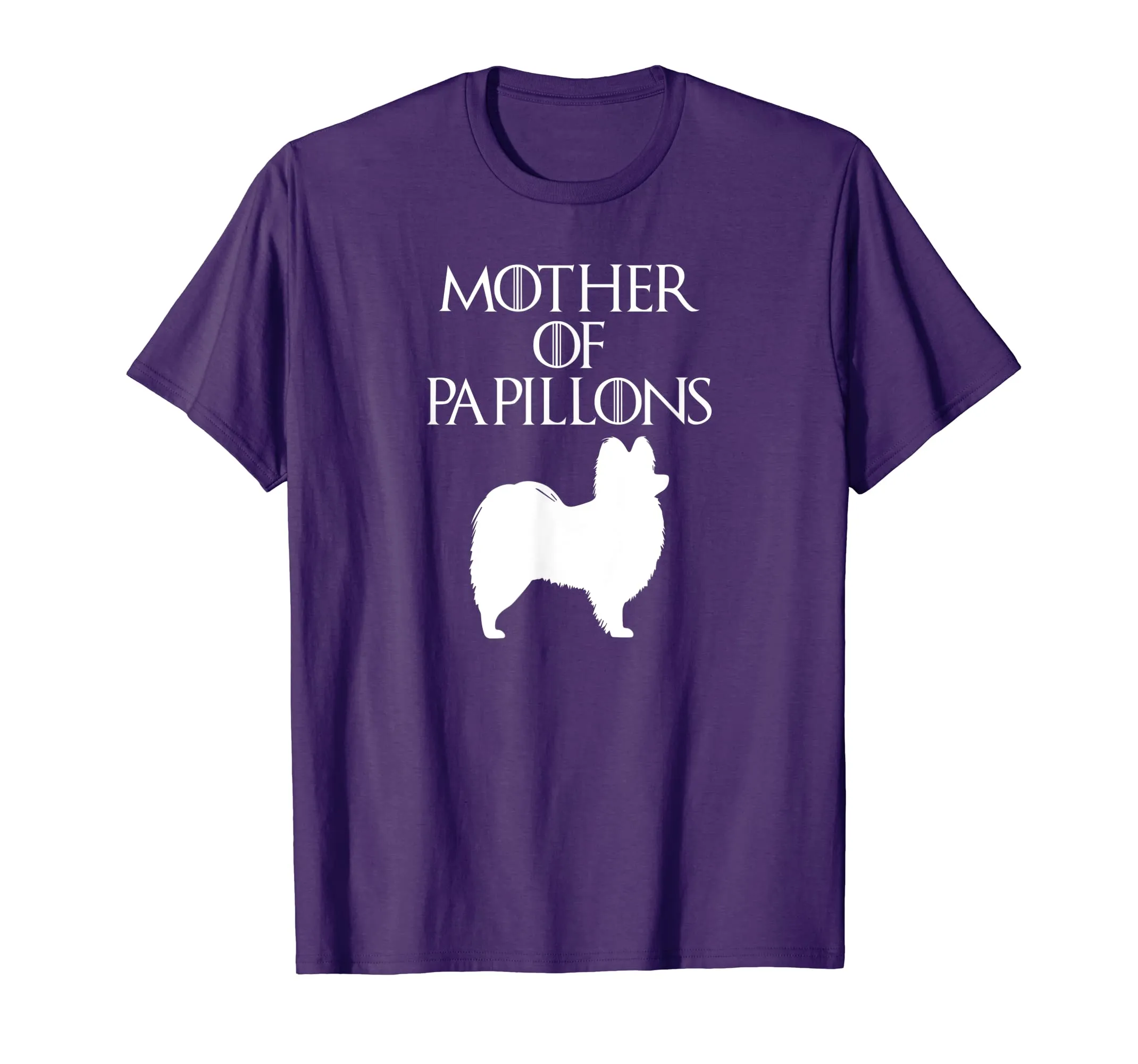 Cute &amp; Unique White Mother of Papillons T-shirt E010714
