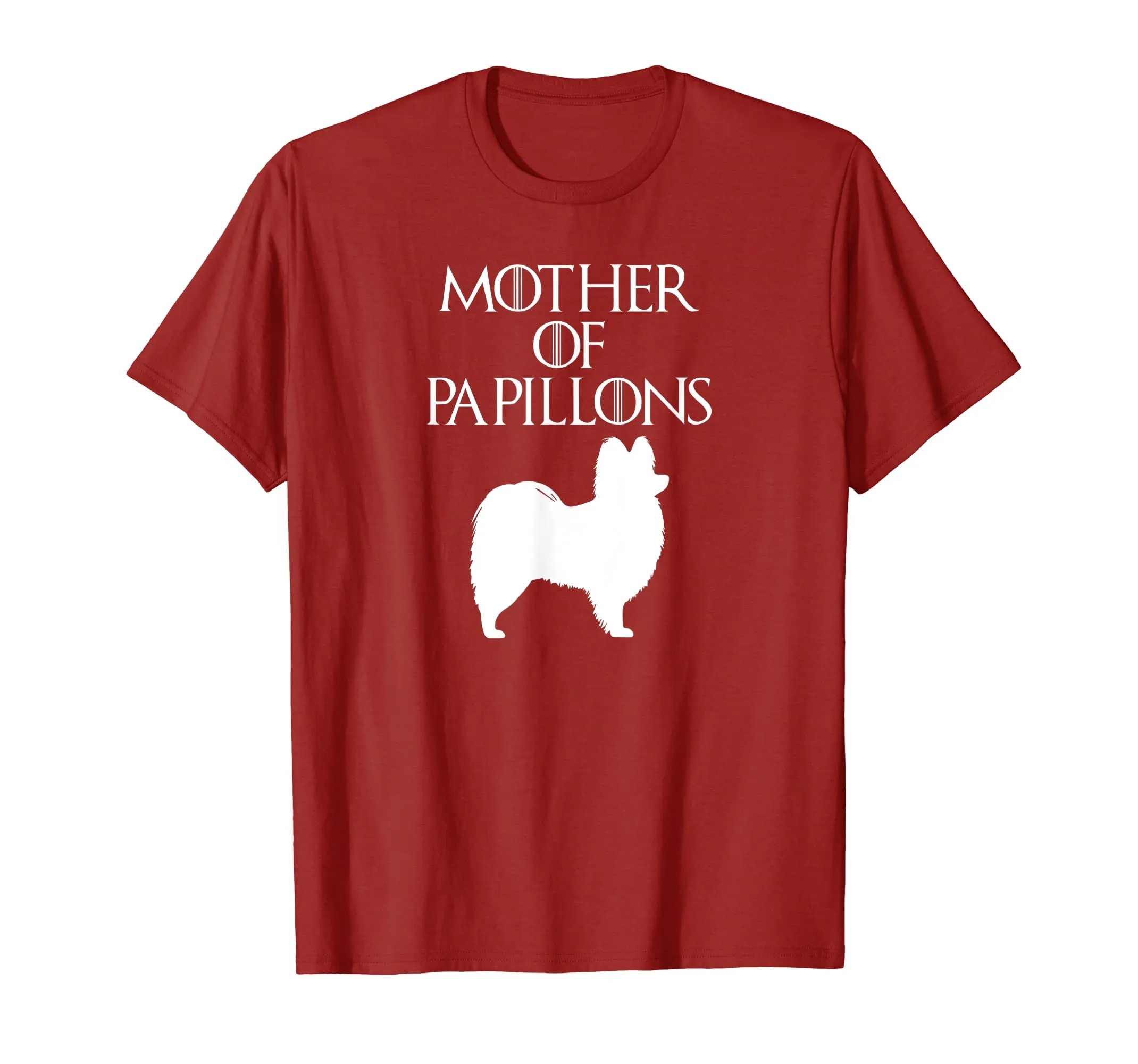 Cute &amp; Unique White Mother of Papillons T-shirt E010714
