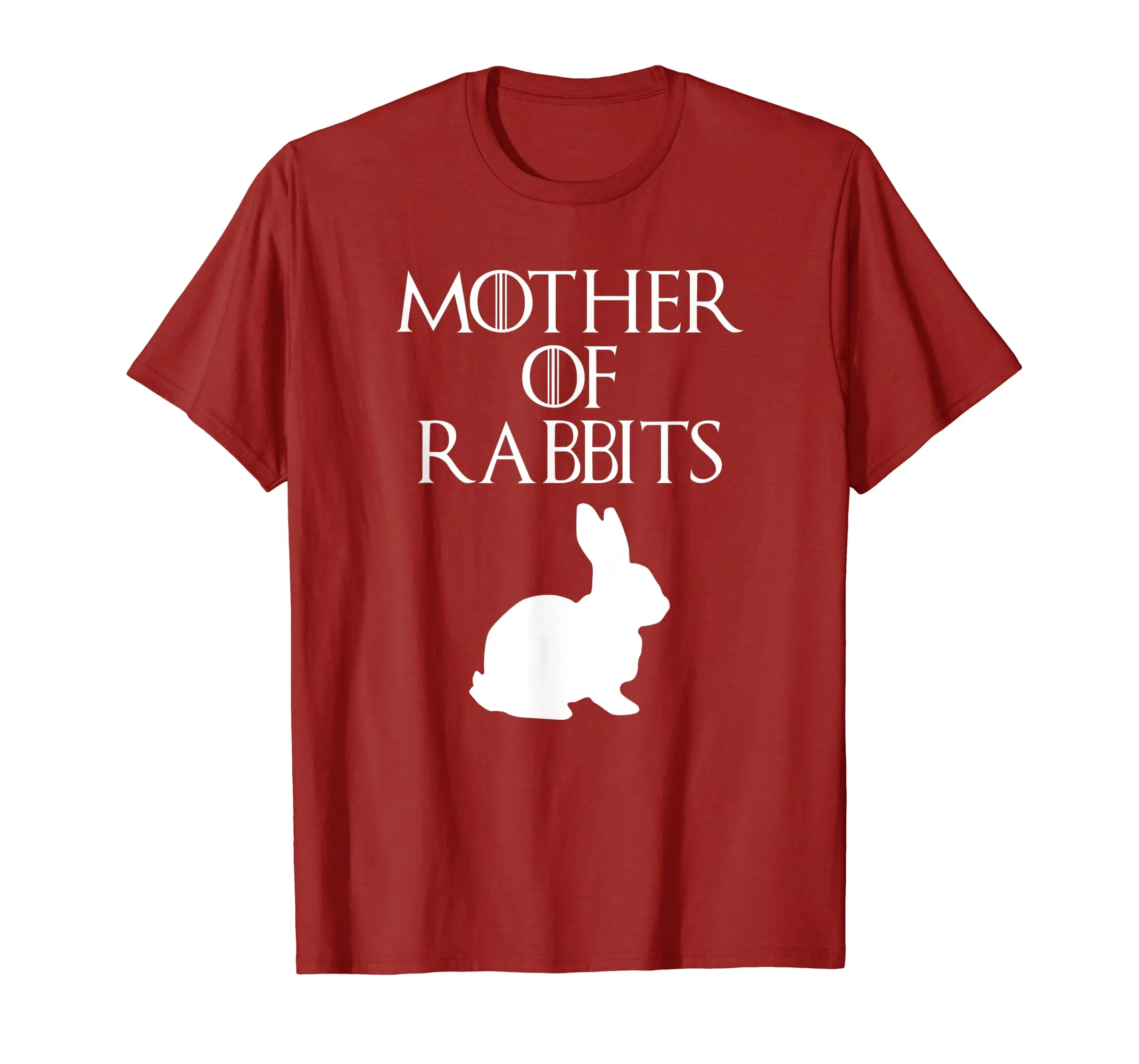 Cute &amp; Unique White Mother of Rabbits T-shirt E010494