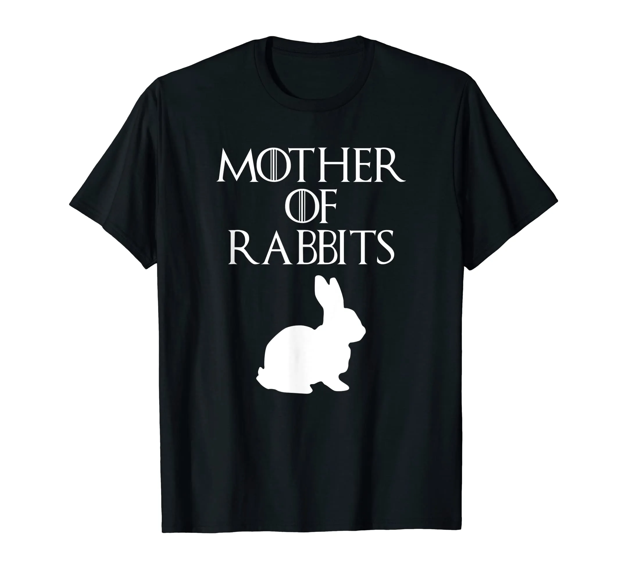 Cute &amp; Unique White Mother of Rabbits T-shirt E010494