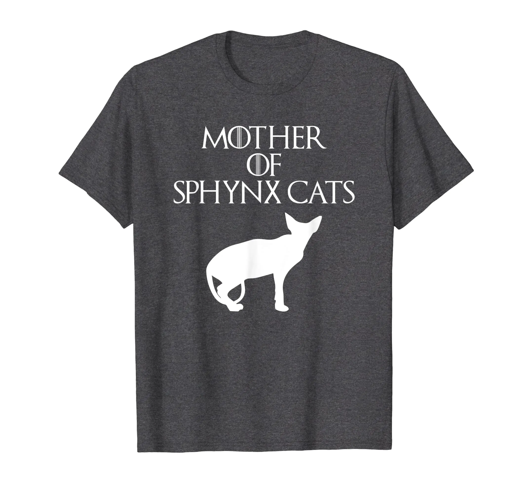 Cute &amp; Unique White Mother of Sphynx Cats T-shirt E010509