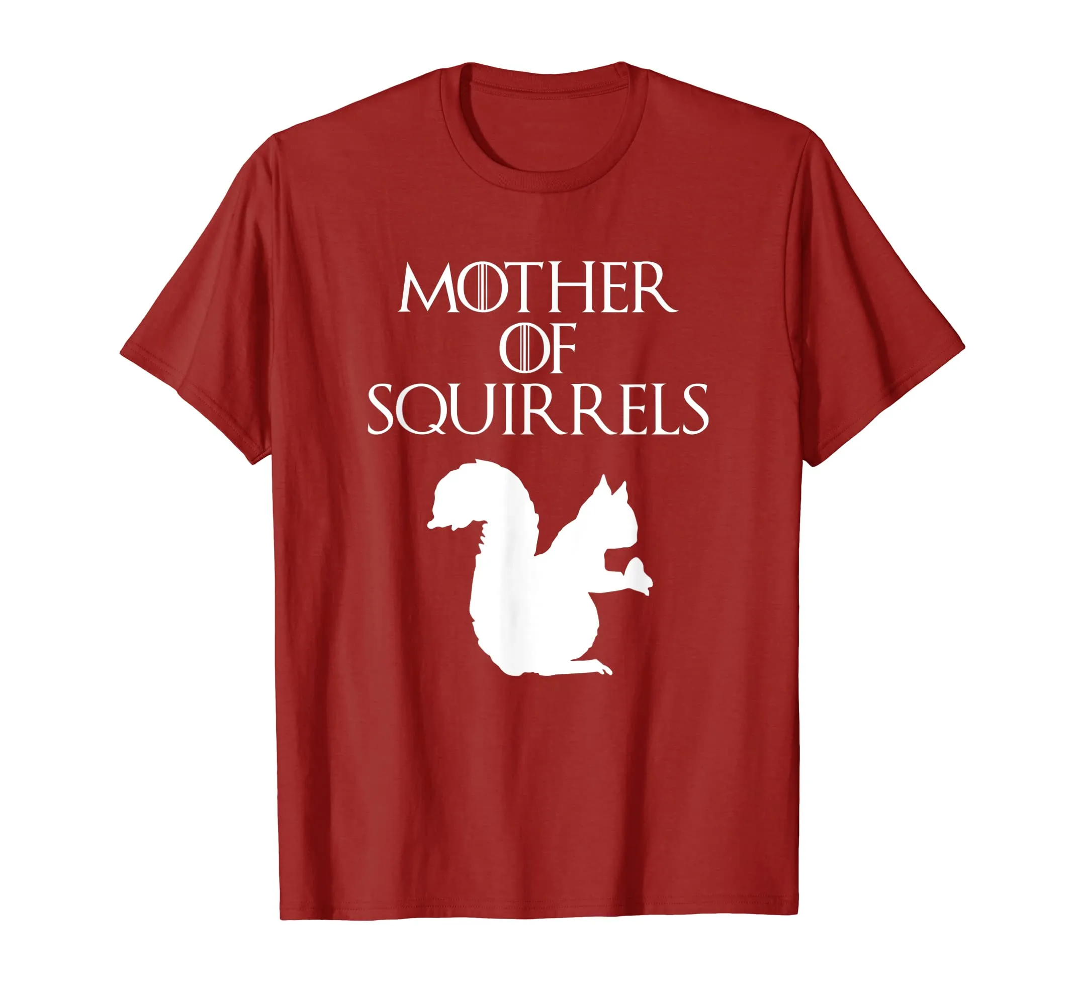 Cute &amp; Unique White Mother of Squirrels T-shirt E010518