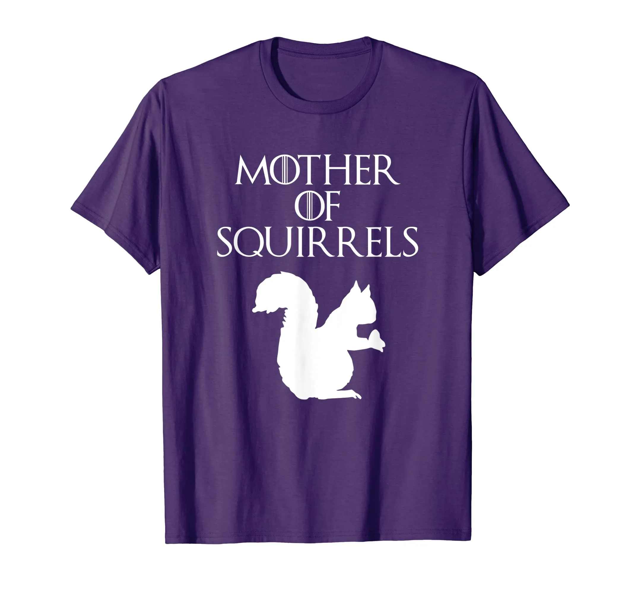 Cute &amp; Unique White Mother of Squirrels T-shirt E010518