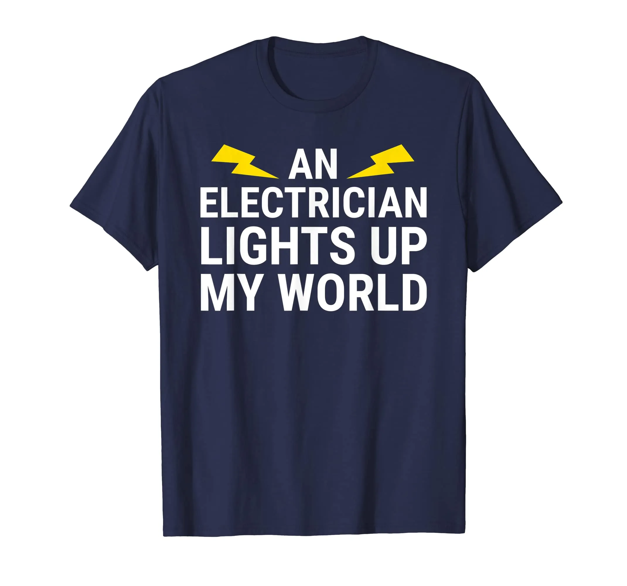 Cute Electrician T-shirt Wife Girlfriend Mother Tee Gift