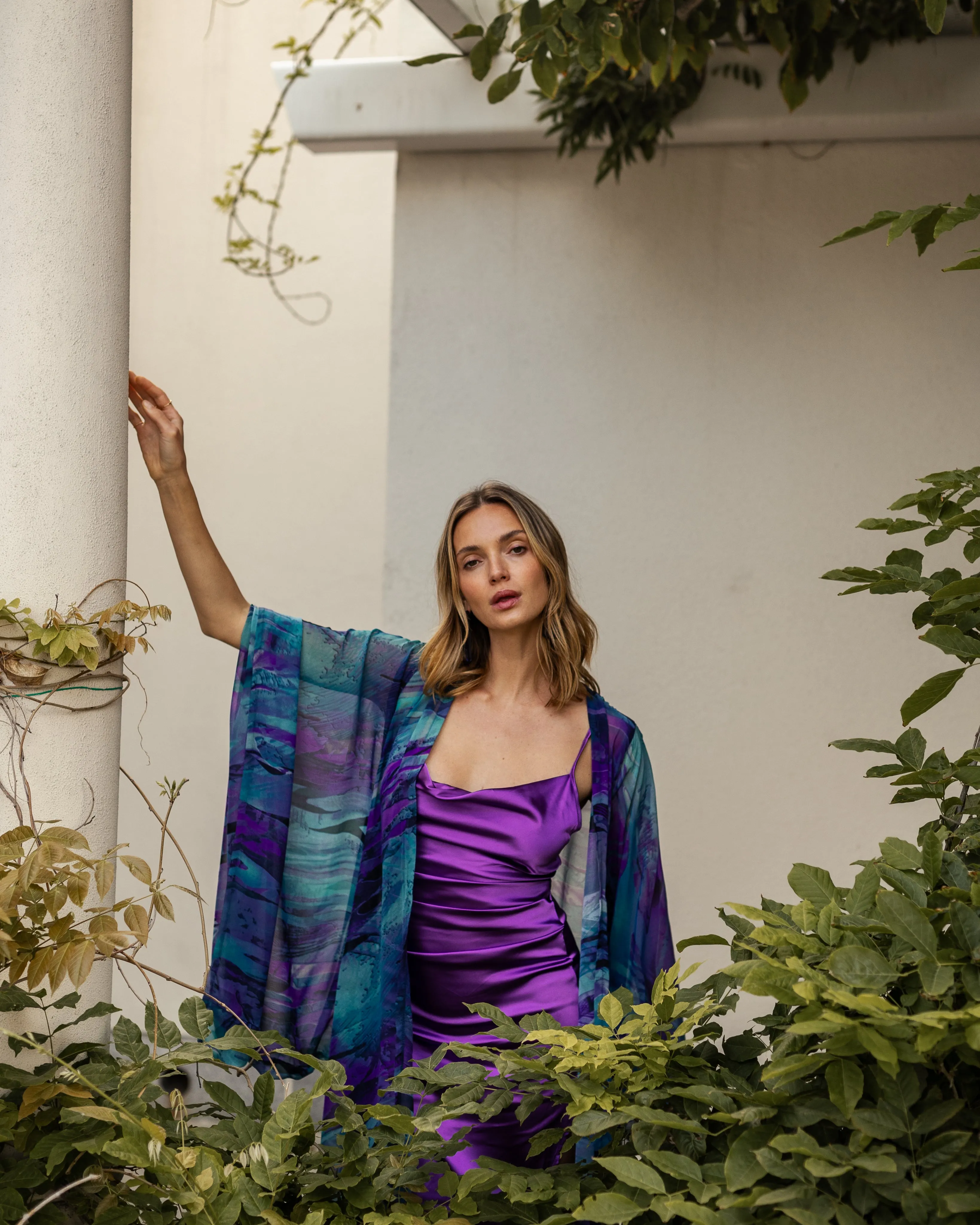 Delphi Silk Kimono